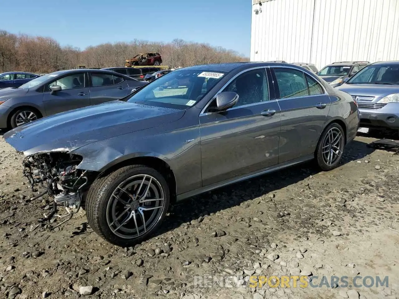 1 Фотография поврежденного автомобиля W1KZF6BB4NB044561 MERCEDES-BENZ E-CLASS 2022