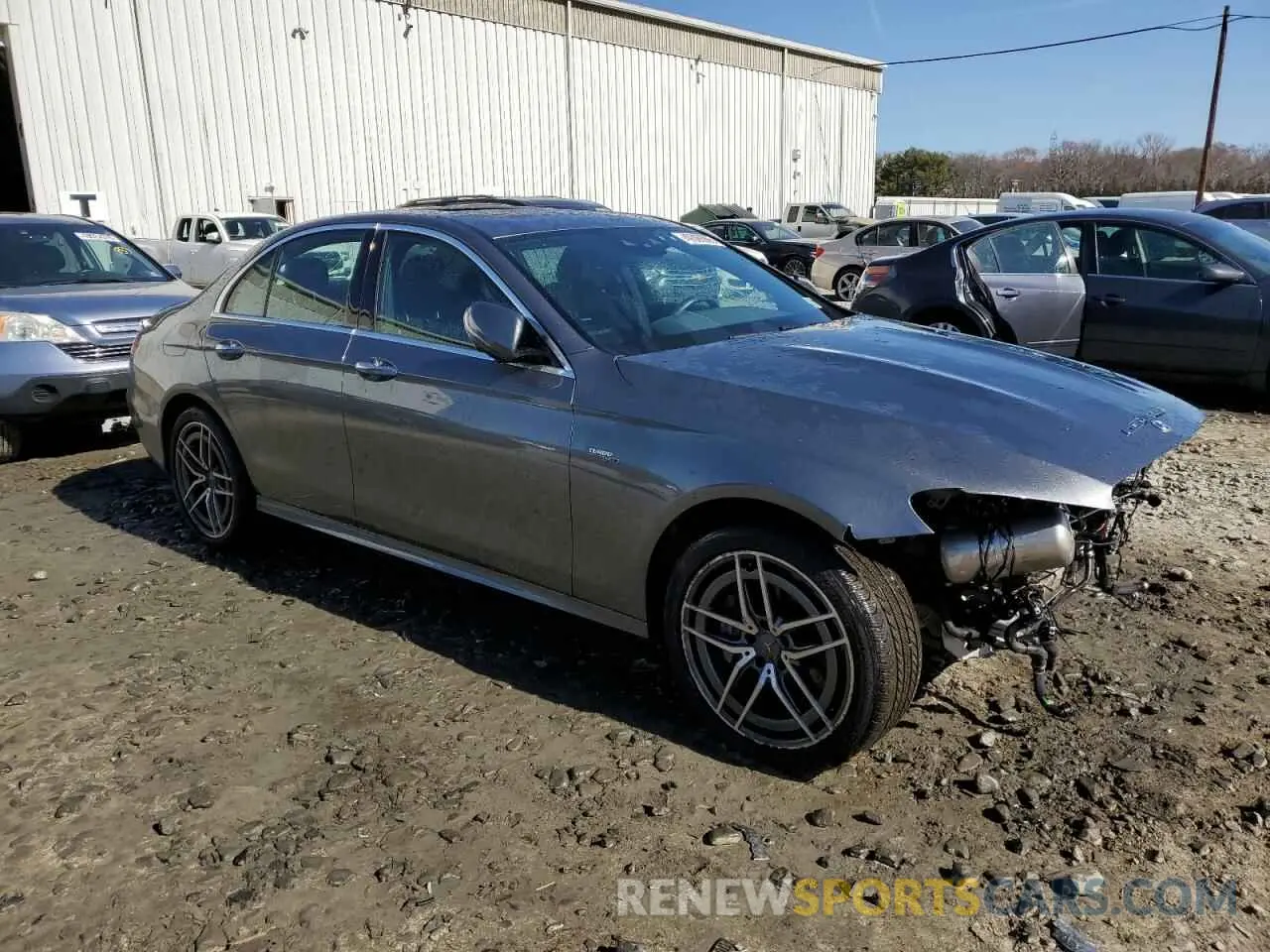 4 Фотография поврежденного автомобиля W1KZF6BB4NB044561 MERCEDES-BENZ E-CLASS 2022