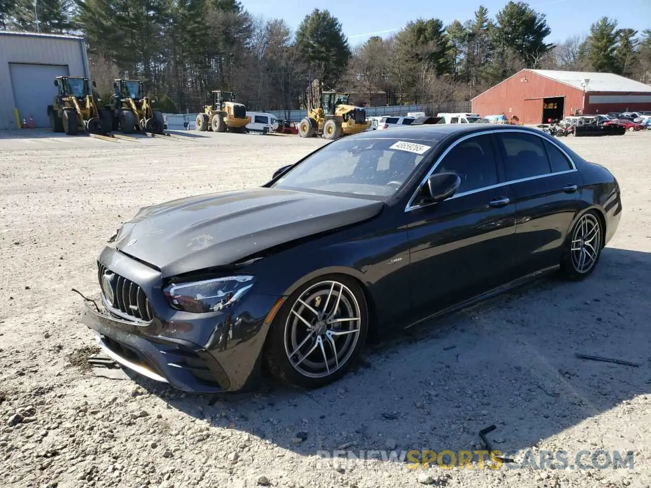 1 Фотография поврежденного автомобиля W1KZF6BB4NB060341 MERCEDES-BENZ E-CLASS 2022