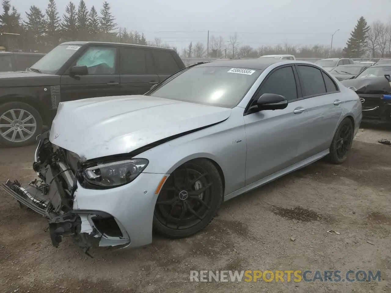 1 Photograph of a damaged car W1KZF6BB7NB089512 MERCEDES-BENZ E-CLASS 2022