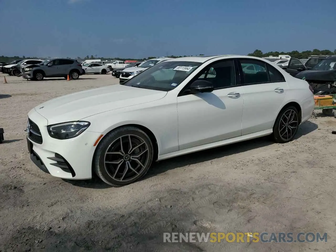 1 Photograph of a damaged car W1KZF8DB6NB091678 MERCEDES-BENZ E-CLASS 2022