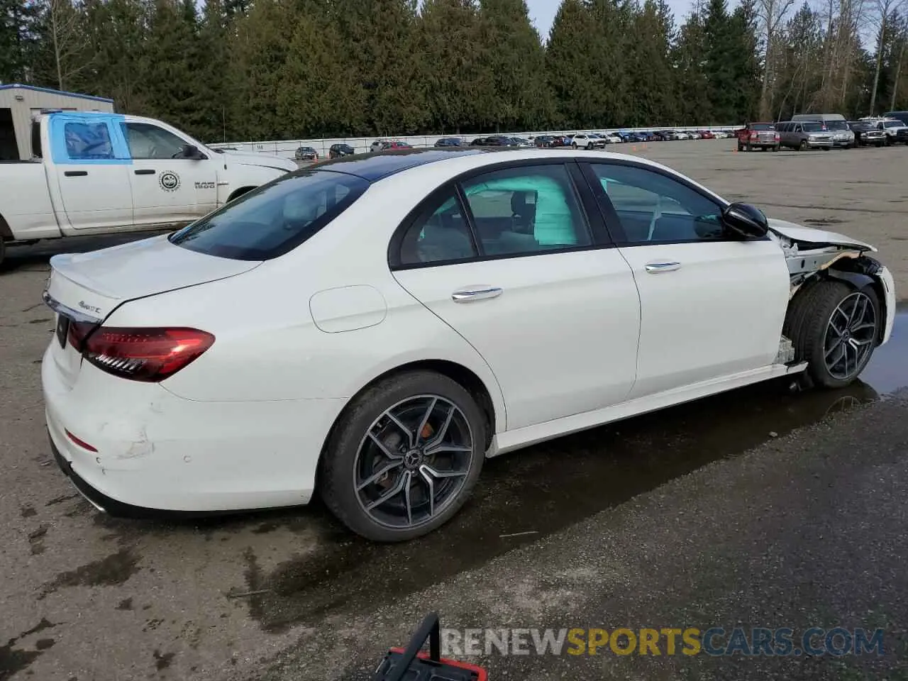 3 Фотография поврежденного автомобиля W1KZF8EB3PB150199 MERCEDES-BENZ E-CLASS 2023