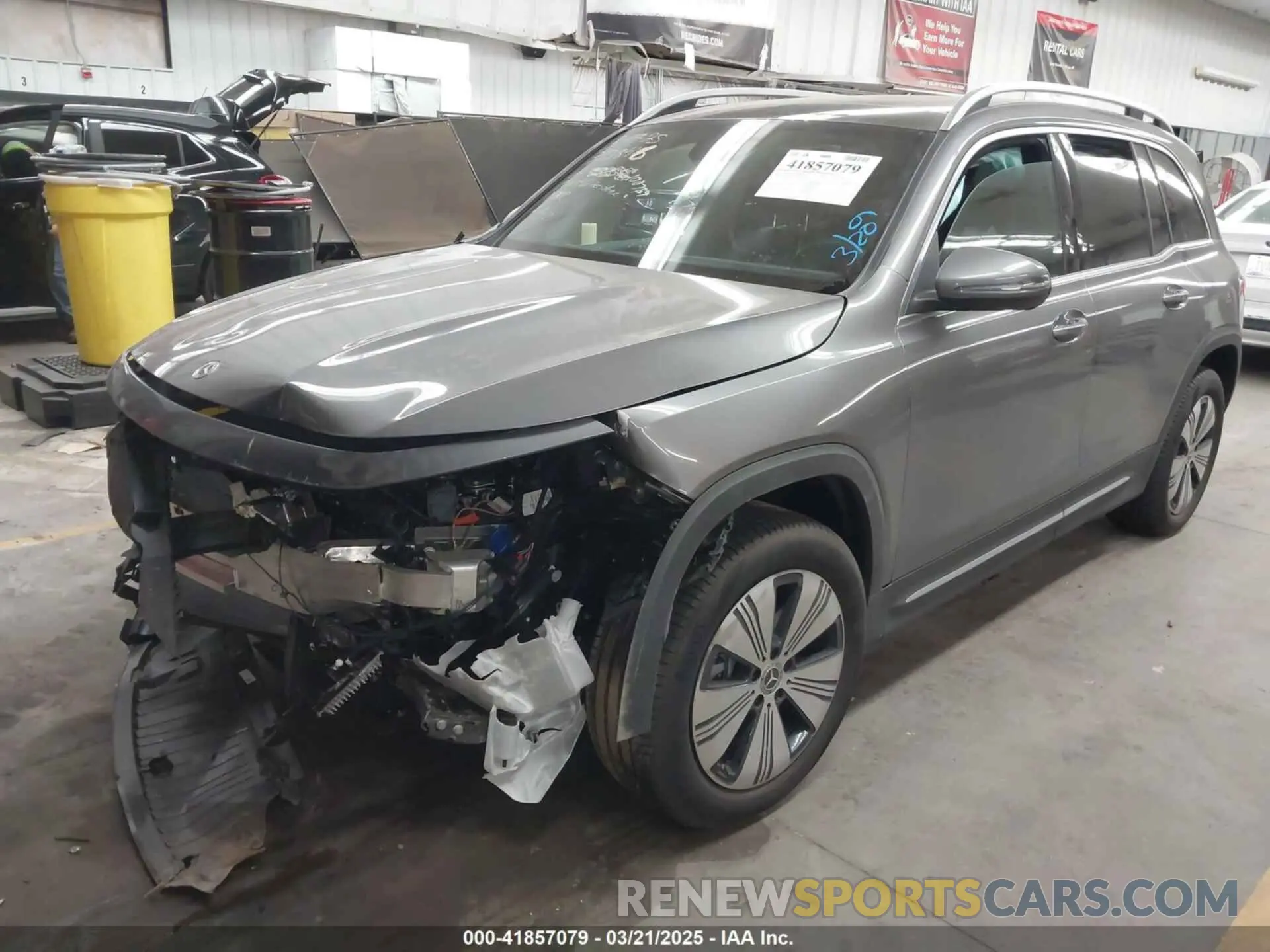 2 Photograph of a damaged car W1N9M0CB1RN100769 MERCEDES-BENZ EQB 2025