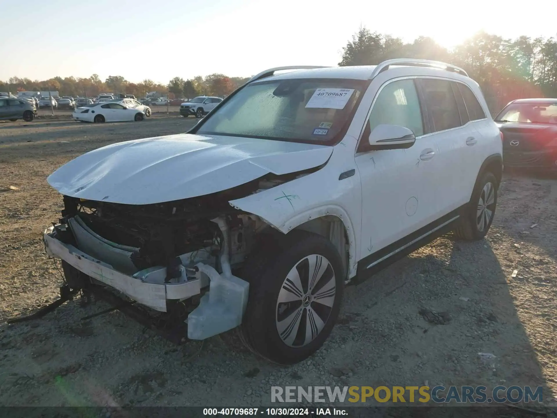 2 Photograph of a damaged car W1N9M0CB6PN024429 MERCEDES-BENZ EQB 250 SUV 2023