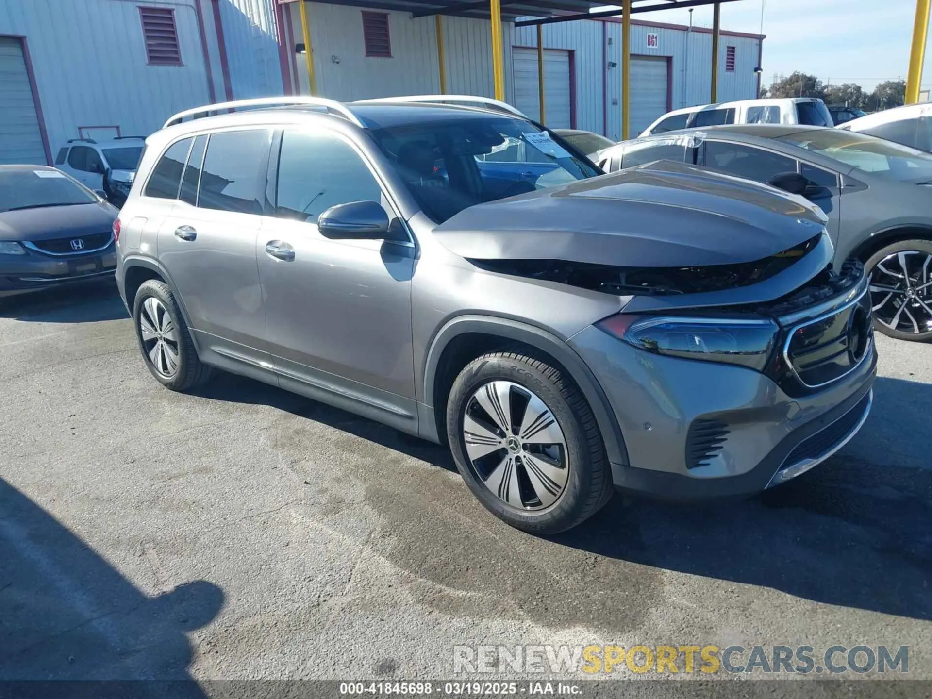 1 Photograph of a damaged car W1N9M0CB6PN051114 MERCEDES-BENZ EQB 250 SUV 2023