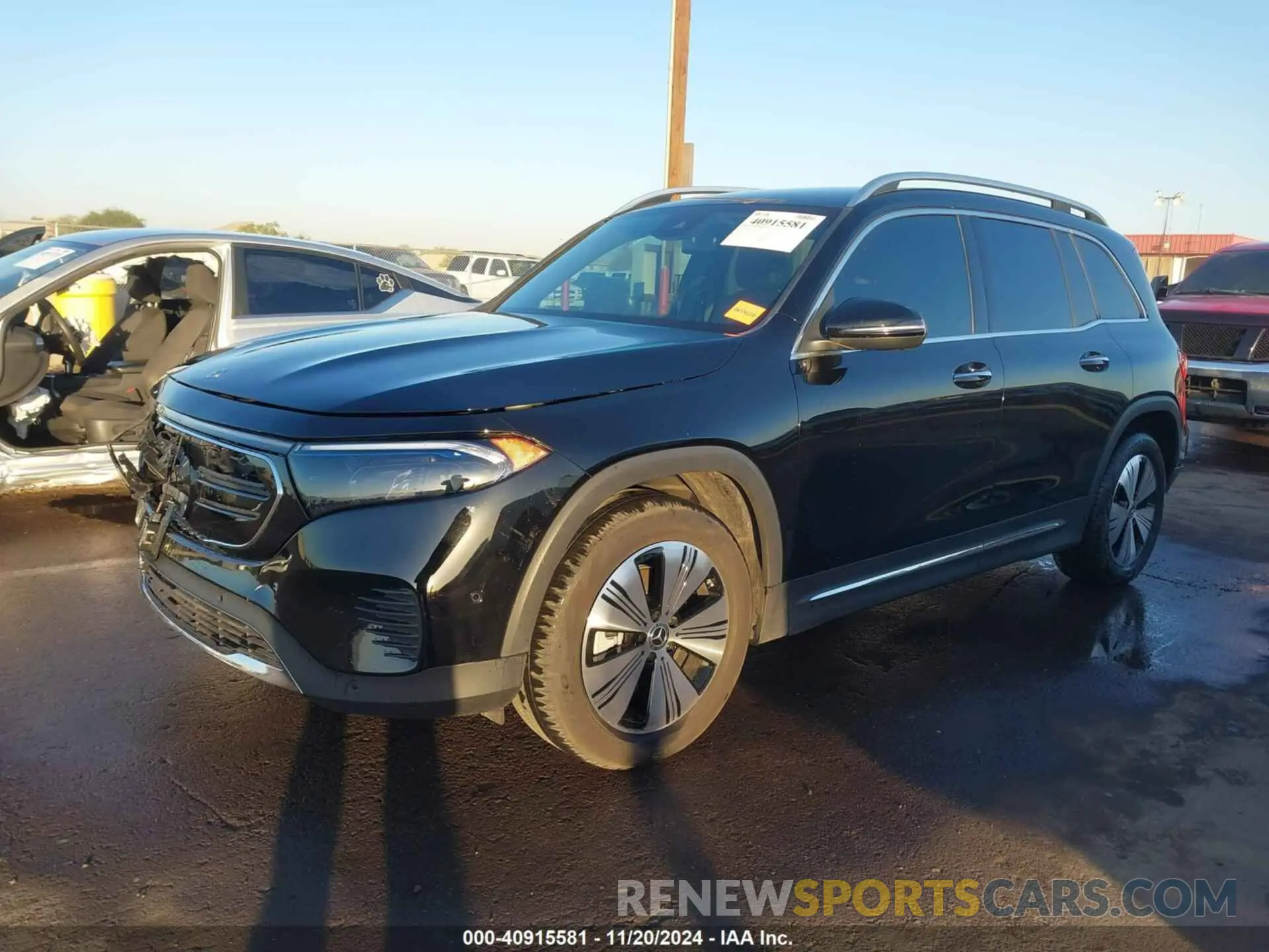 2 Photograph of a damaged car W1N9M0CB6PN051453 MERCEDES-BENZ EQB 250 SUV 2023