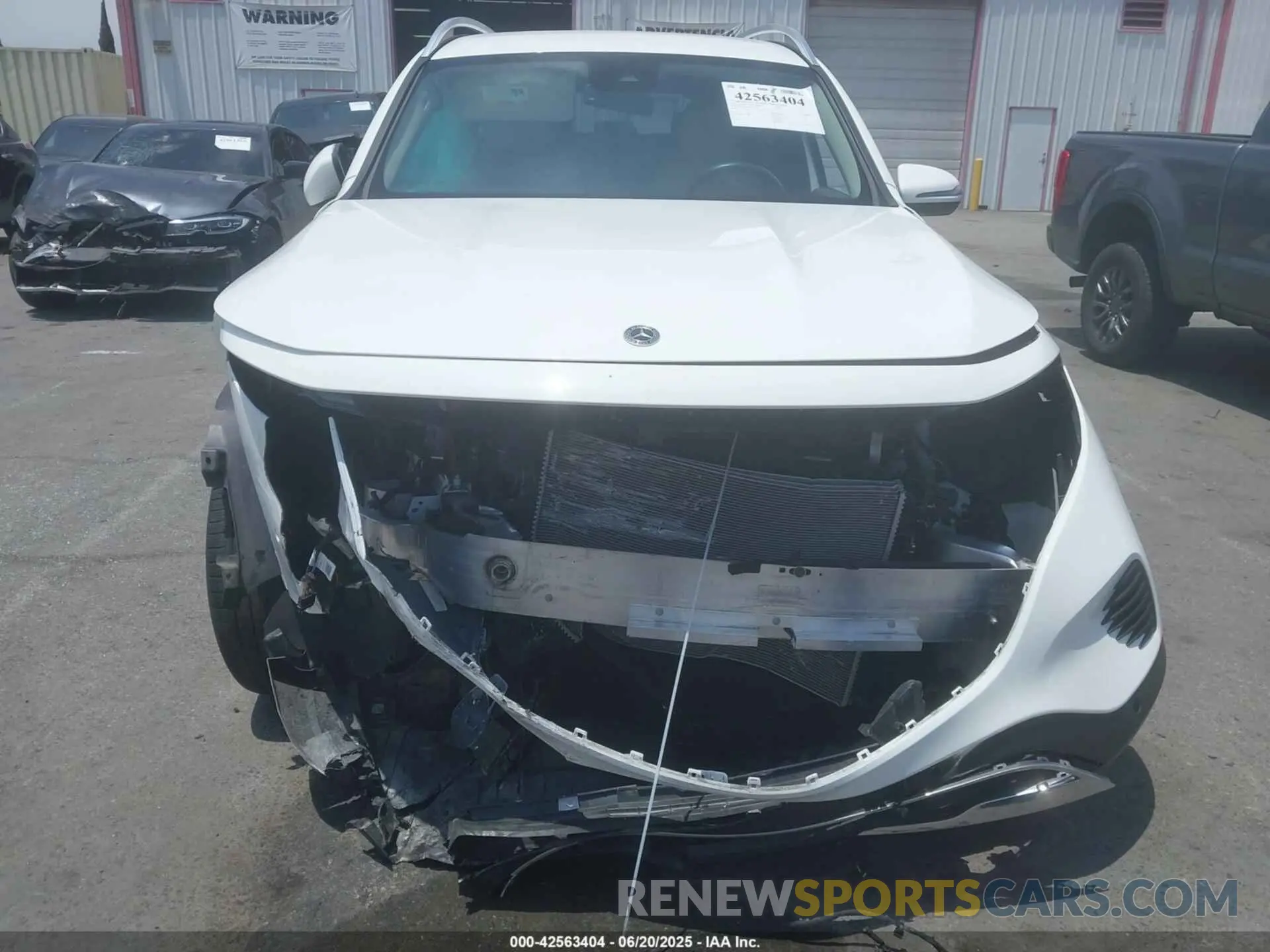 6 Photograph of a damaged car W1N9M0CB7PN034158 MERCEDES-BENZ EQB 250 SUV 2023