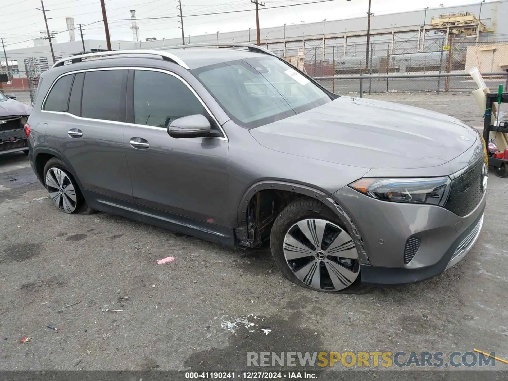 1 Photograph of a damaged car W1N9M0CB6RN091731 MERCEDES-BENZ EQB 250 SUV 2024