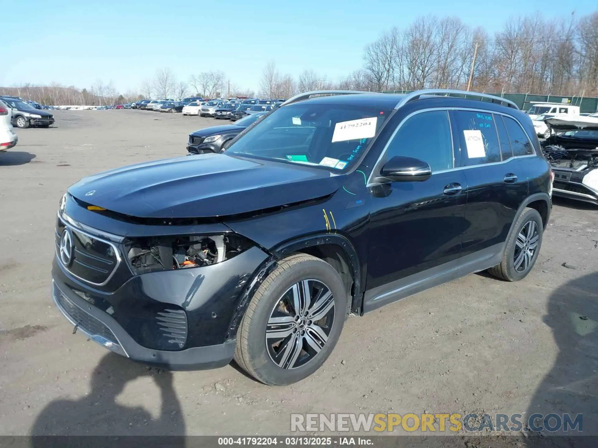 2 Photograph of a damaged car W1N9M0KB0NN012386 MERCEDES-BENZ EQB 300 SUV 2022