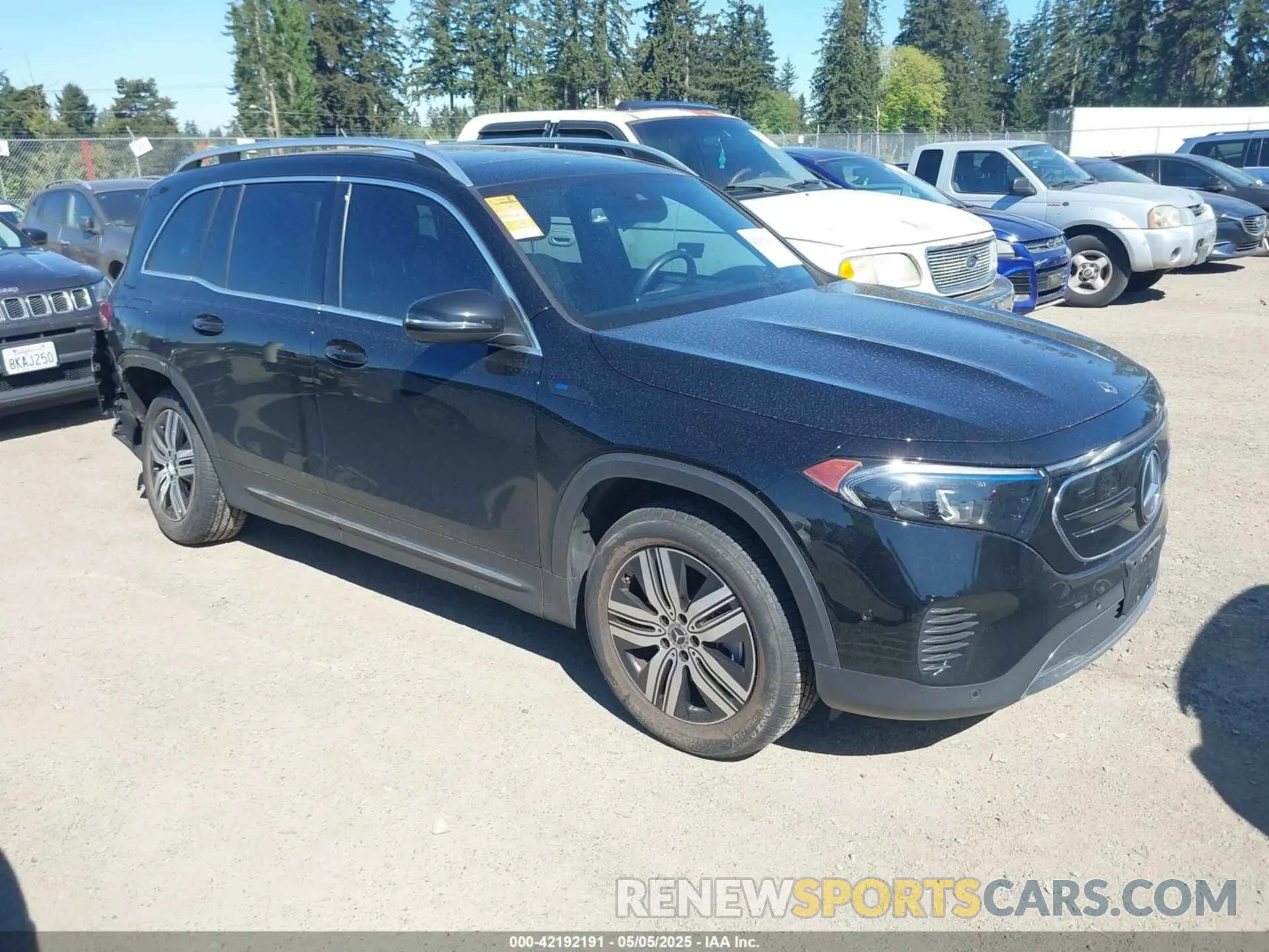 1 Photograph of a damaged car W1N9M0KBXNN012265 MERCEDES-BENZ EQB 300 SUV 2022
