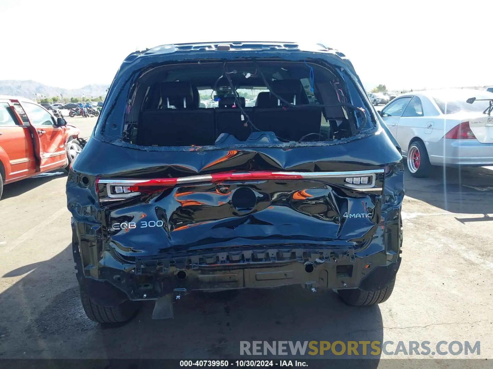 6 Photograph of a damaged car W1N9M0KB8PN015376 MERCEDES-BENZ EQB 300 SUV 2023