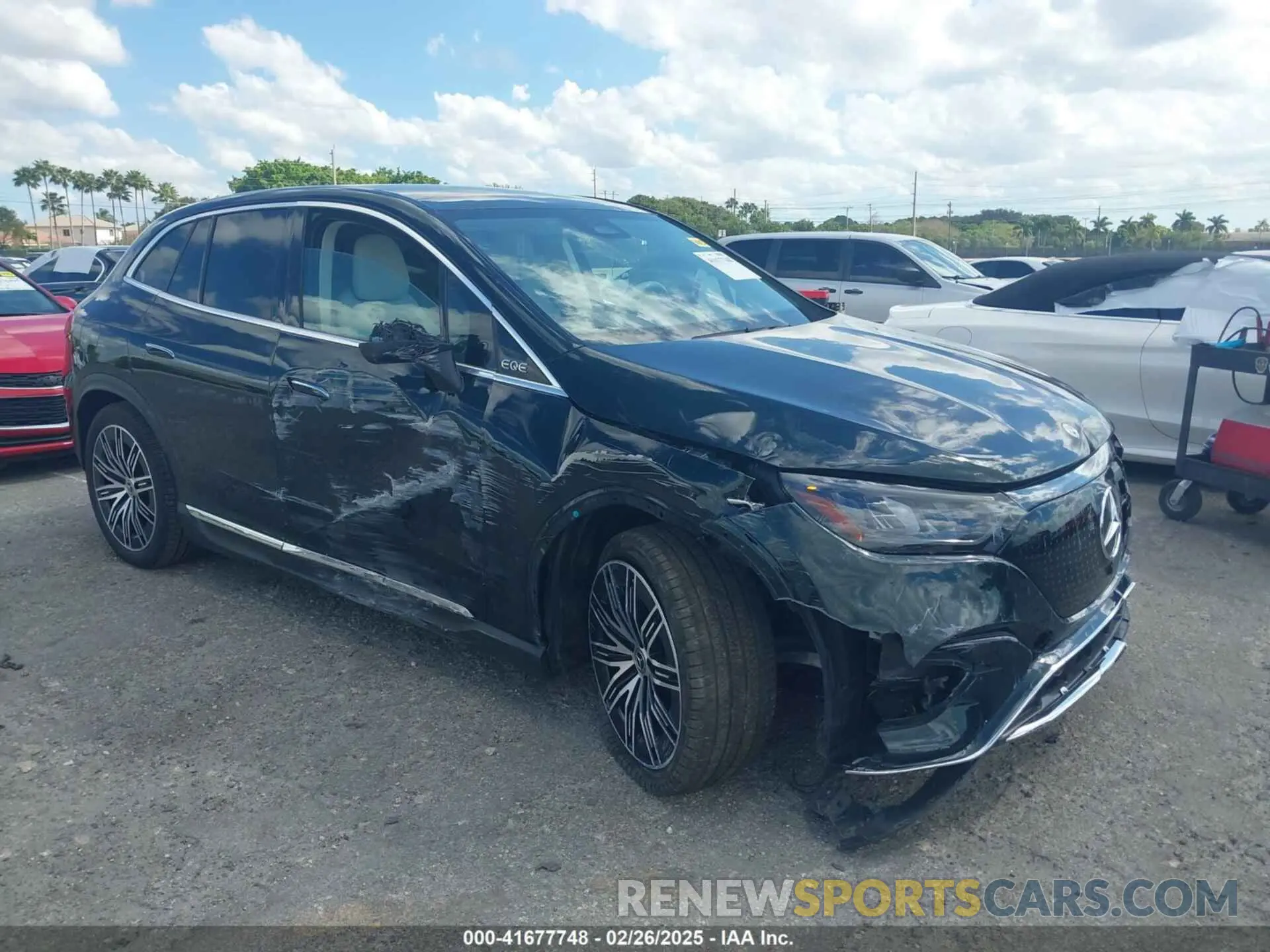 1 Photograph of a damaged car 4JGGM2BB8RA045655 MERCEDES-BENZ EQE 2024