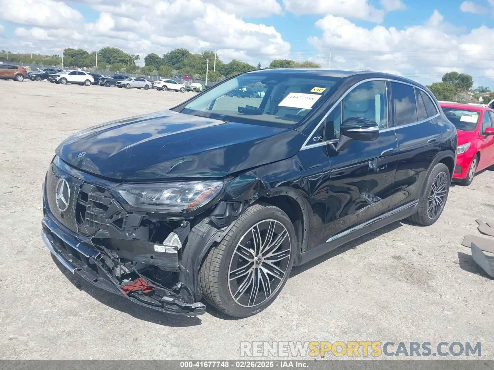 2 Photograph of a damaged car 4JGGM2BB8RA045655 MERCEDES-BENZ EQE 2024