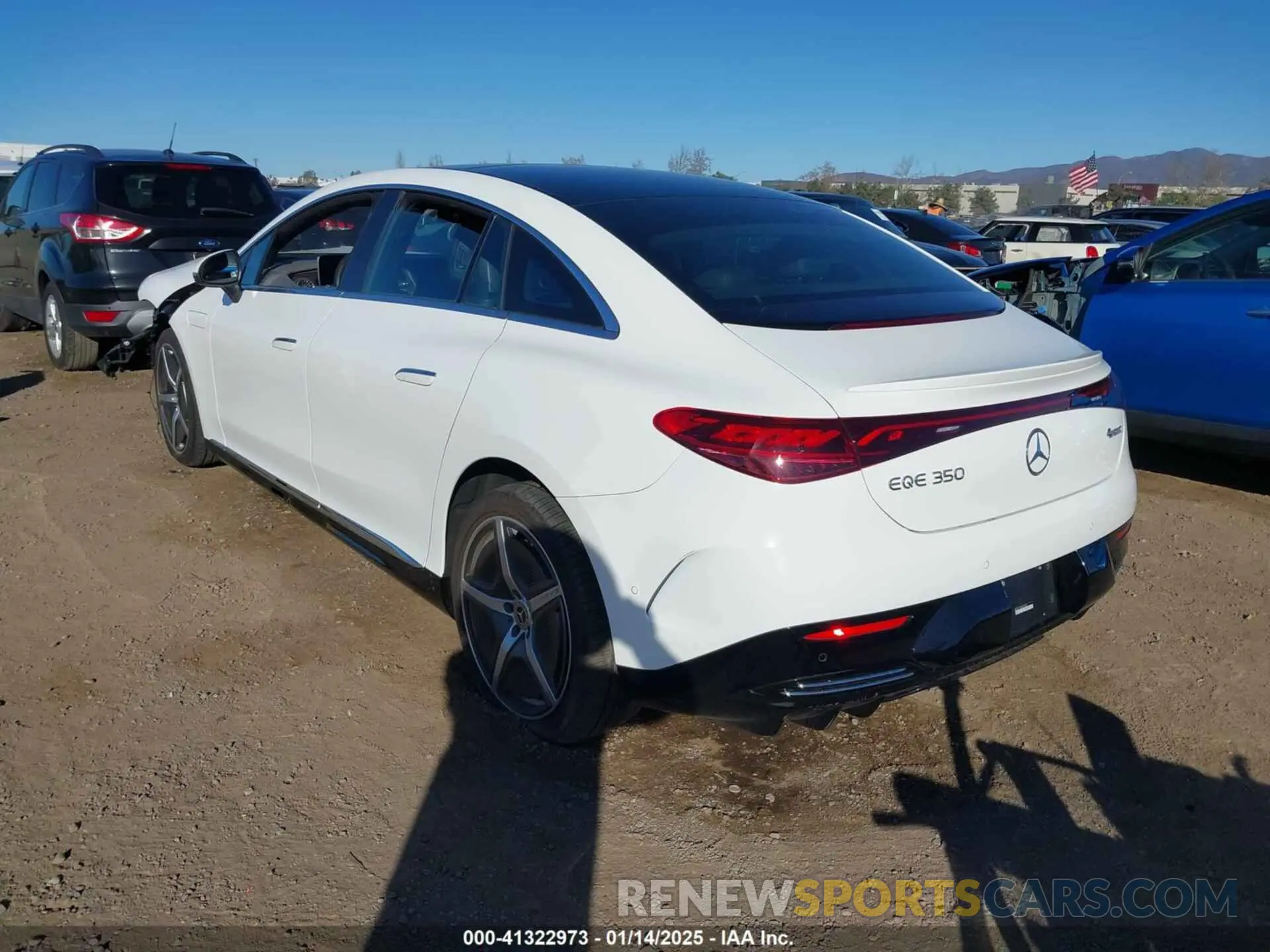 3 Фотография поврежденного автомобиля W1KEG1CBXPF013632 MERCEDES-BENZ EQE 350 2023