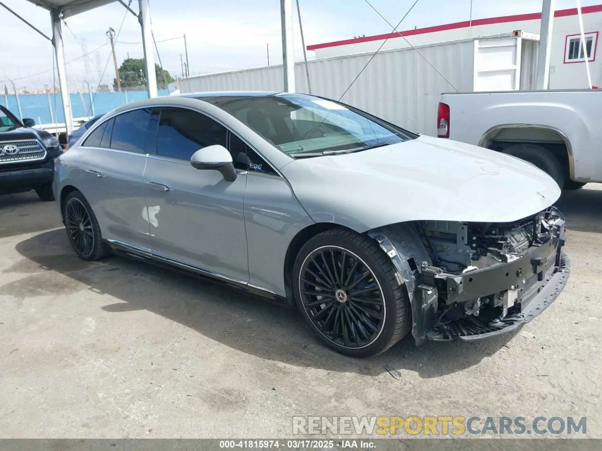 1 Photograph of a damaged car W1KEG2BB6RF051904 MERCEDES-BENZ EQE 350+ 2024