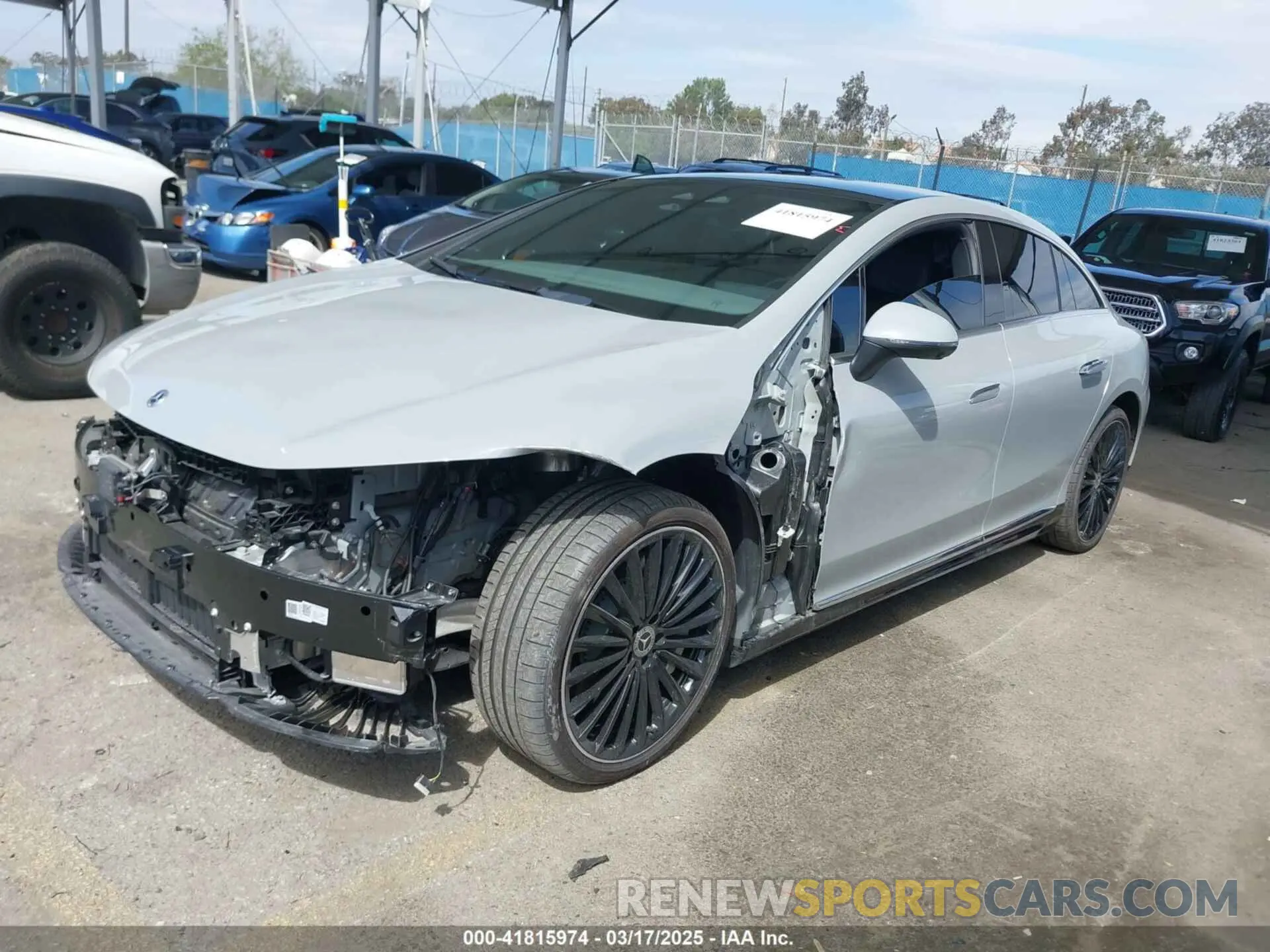 2 Photograph of a damaged car W1KEG2BB6RF051904 MERCEDES-BENZ EQE 350+ 2024