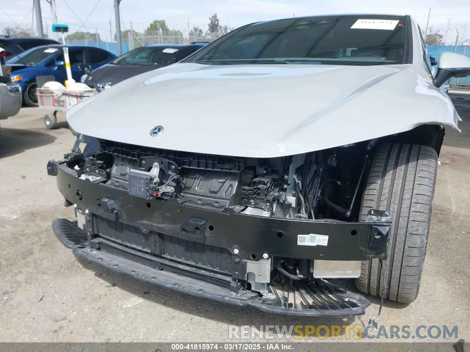 6 Photograph of a damaged car W1KEG2BB6RF051904 MERCEDES-BENZ EQE 350+ 2024