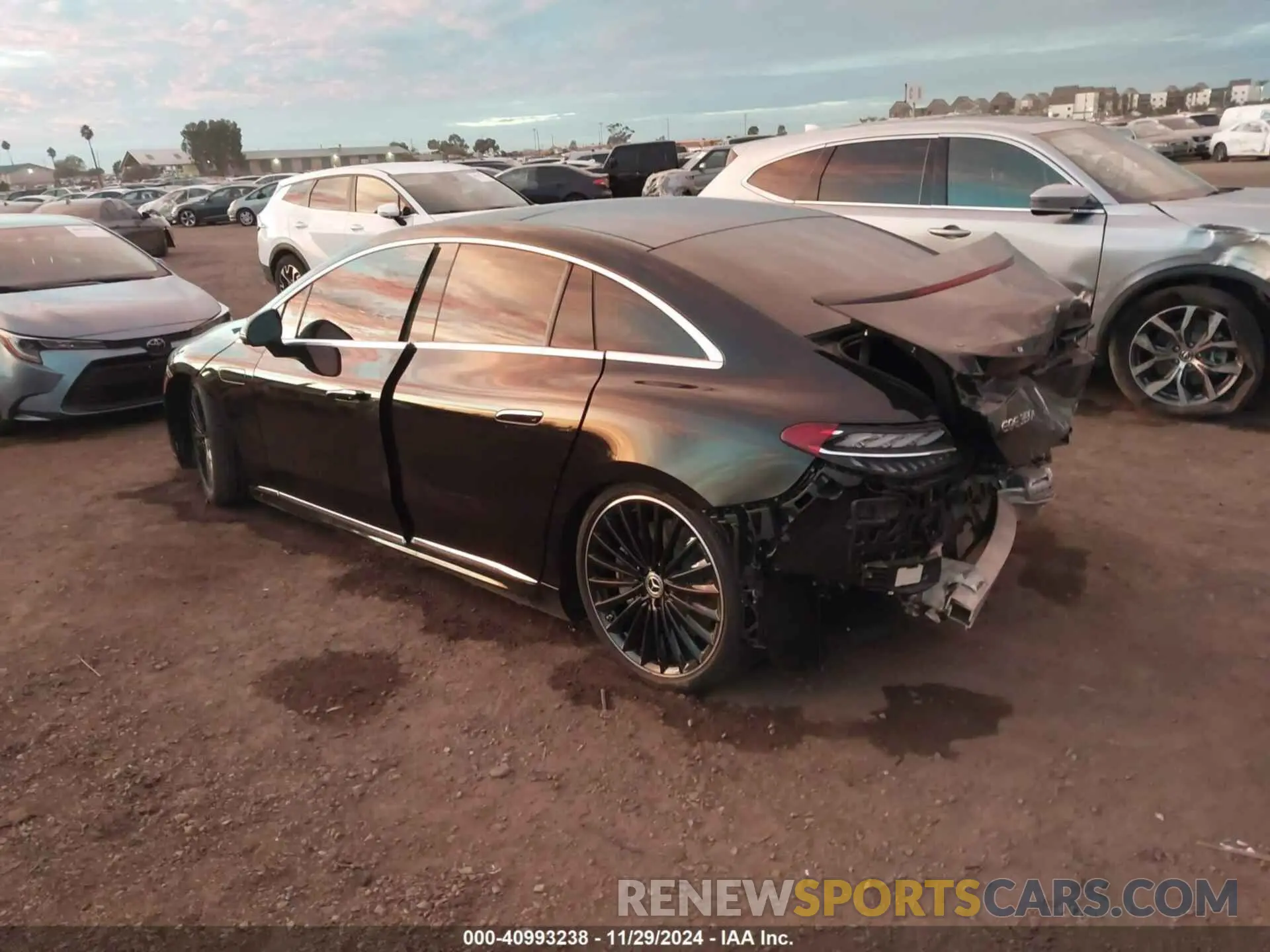 3 Photograph of a damaged car W1KEG2BBXRF056894 MERCEDES-BENZ EQE 350+ 2024