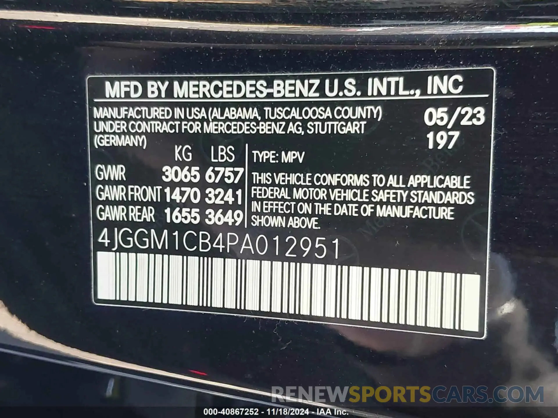9 Фотография поврежденного автомобиля 4JGGM1CB4PA012951 MERCEDES-BENZ EQE 350 SUV 2023