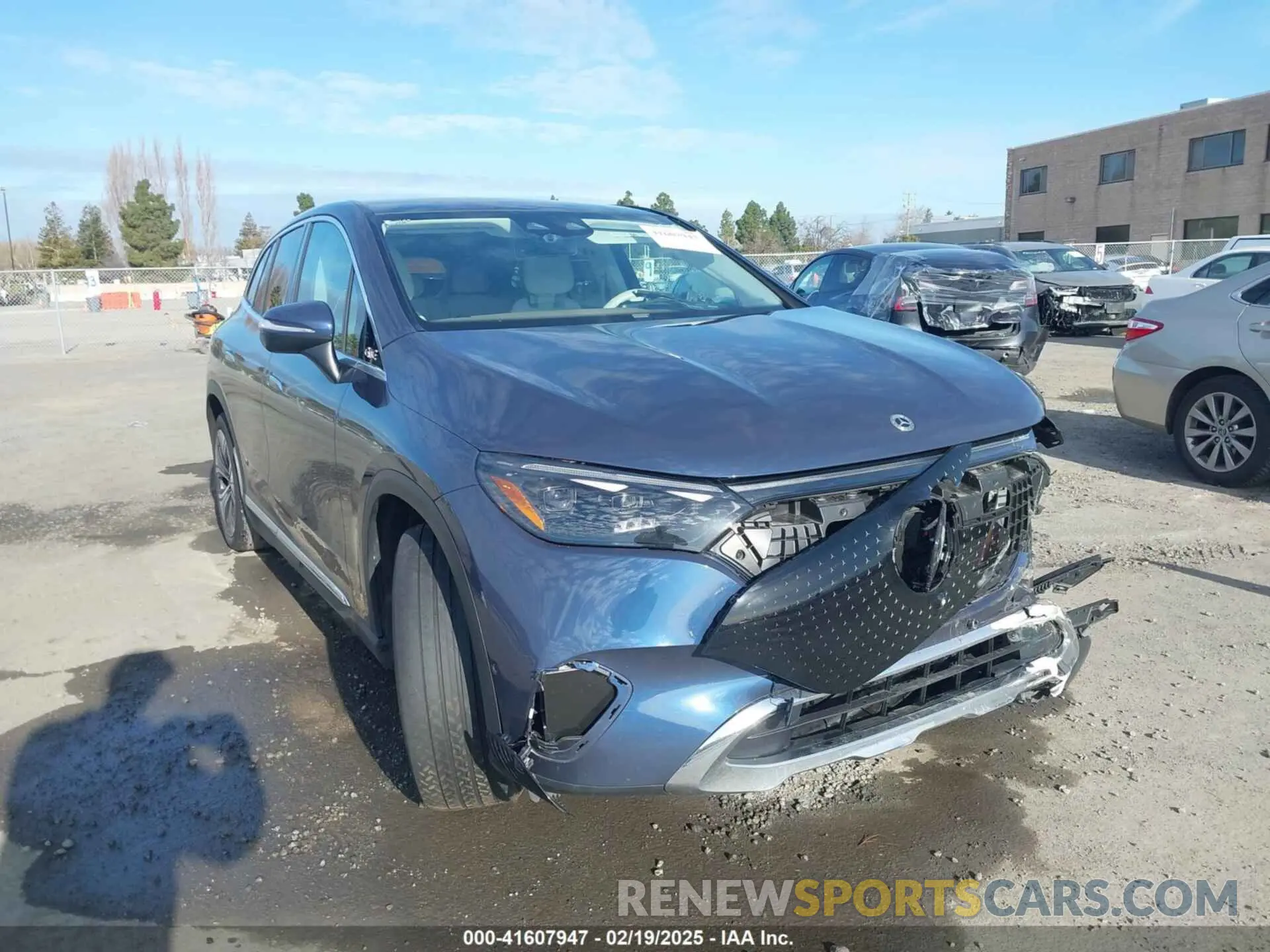 1 Photograph of a damaged car 4JGGM1CB9PA003923 MERCEDES-BENZ EQE 350 SUV 2023