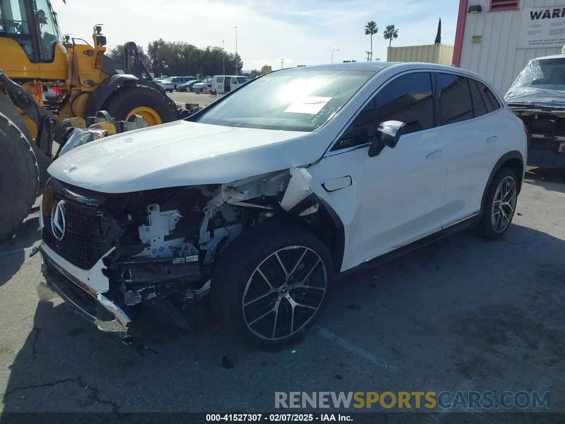 2 Photograph of a damaged car 4JGGM1CB9RA053823 MERCEDES-BENZ EQE 350 SUV 2024