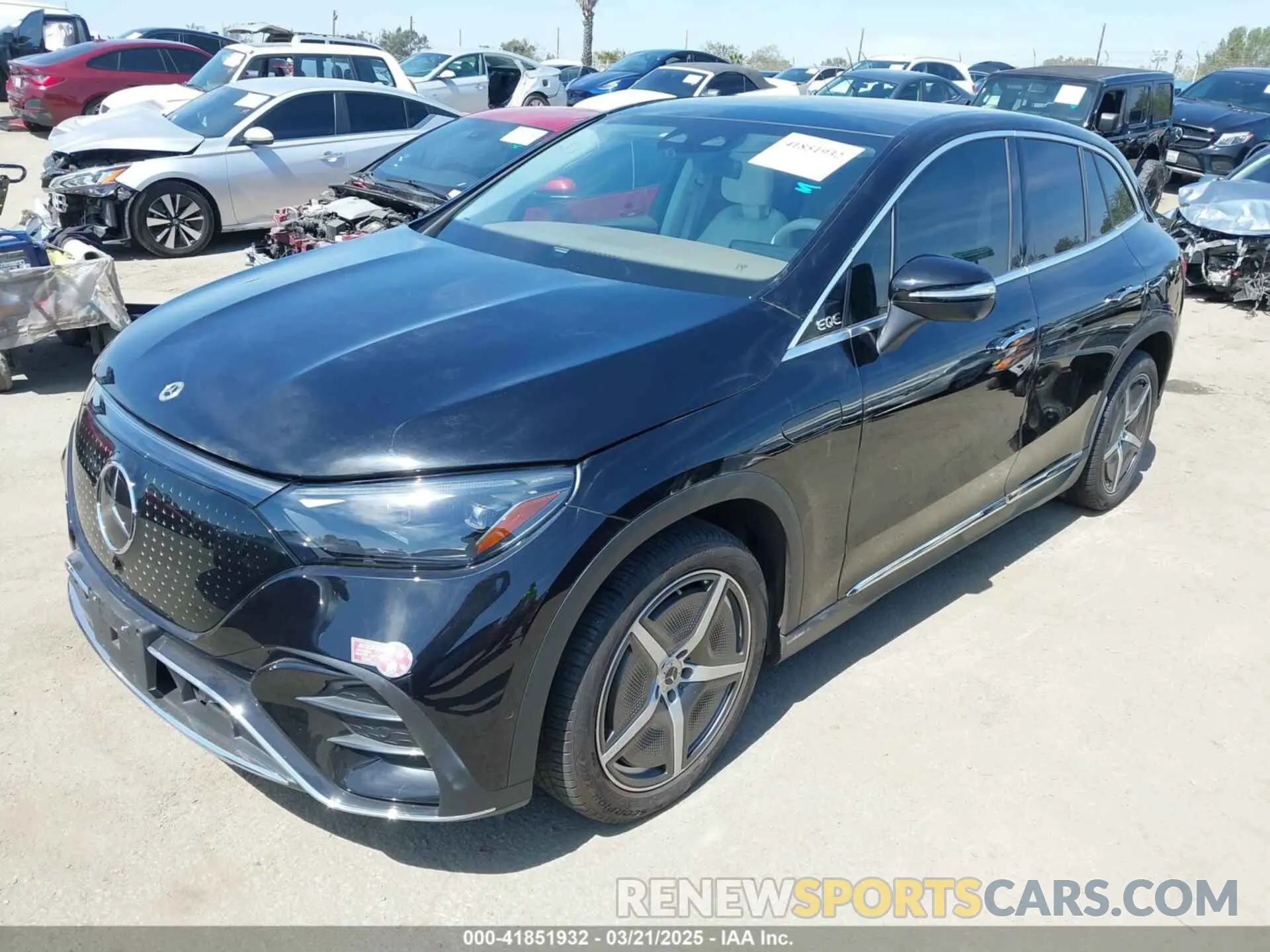 2 Photograph of a damaged car 4JGGM2CB3PA010906 MERCEDES-BENZ EQE 500 SUV 2023