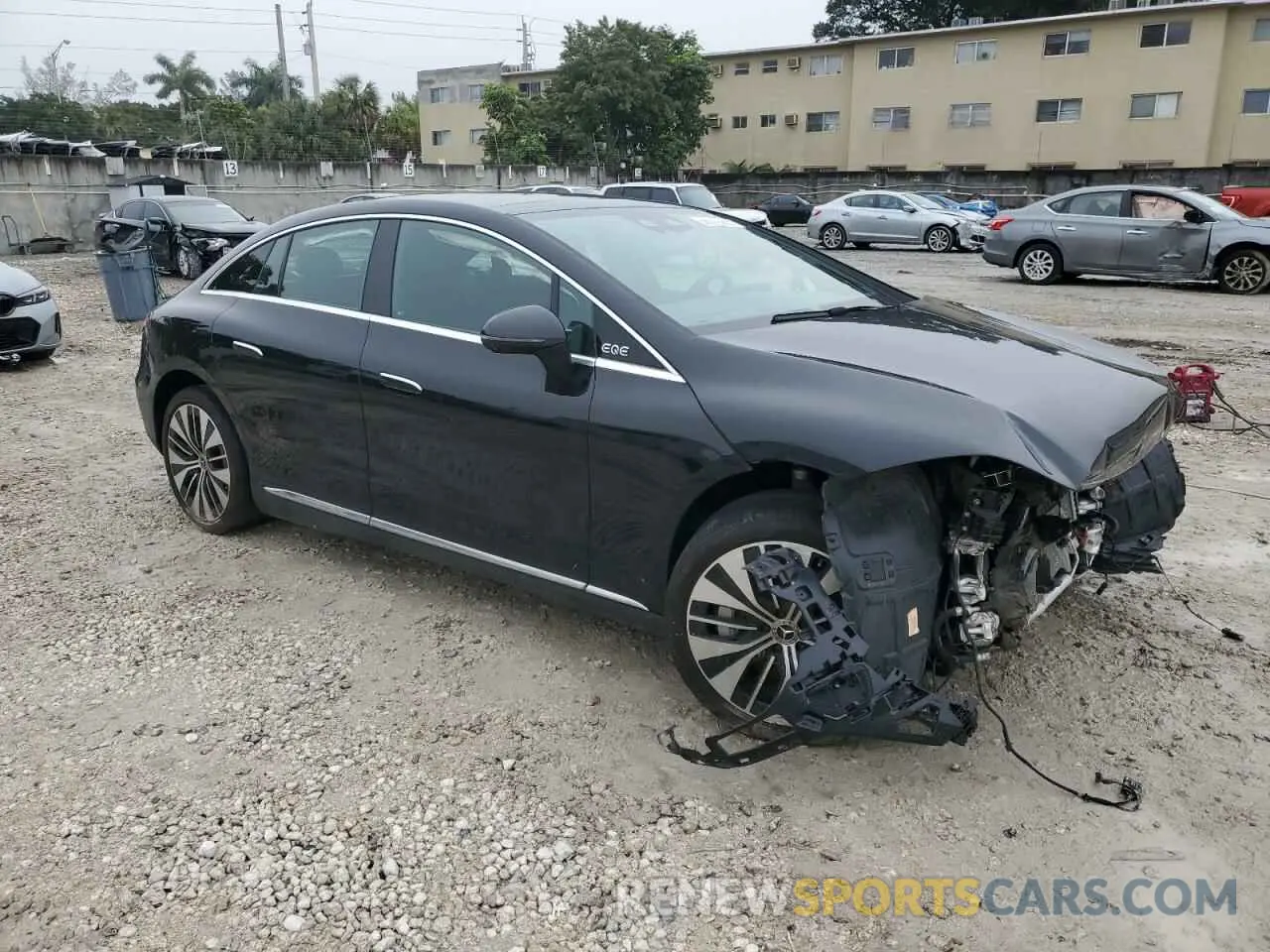 4 Photograph of a damaged car W1KEG2BB8PF014186 MERCEDES-BENZ EQE SEDAN 2023