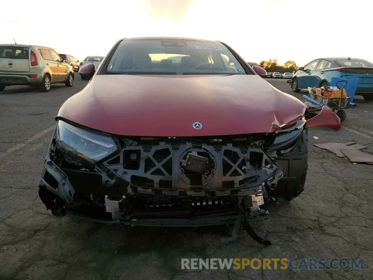 5 Photograph of a damaged car W1KEG1CB0RF050059 MERCEDES-BENZ EQE SEDAN 2024