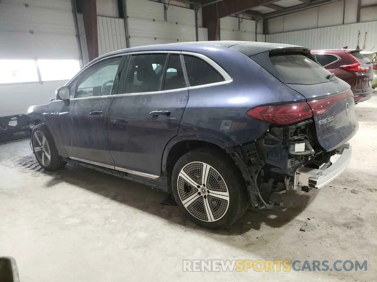 2 Photograph of a damaged car 4JGGM1CB4PA010861 MERCEDES-BENZ EQE SUV 35 2023