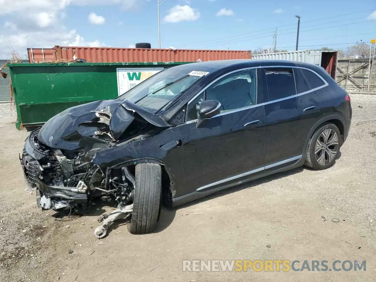 1 Photograph of a damaged car 4JGGM1CB9PA011200 MERCEDES-BENZ EQE SUV 35 2023