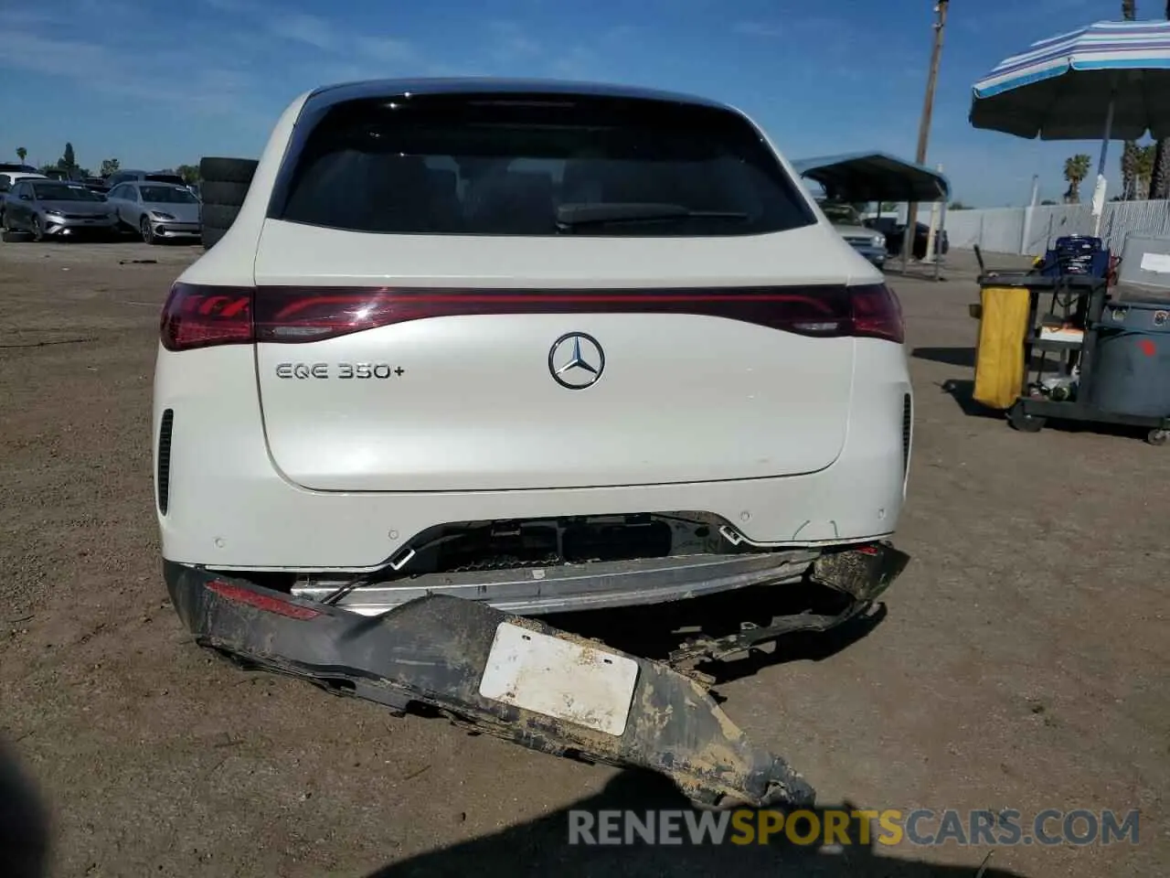 6 Photograph of a damaged car 4JGGM2BB1PA014647 MERCEDES-BENZ EQE SUV 35 2023