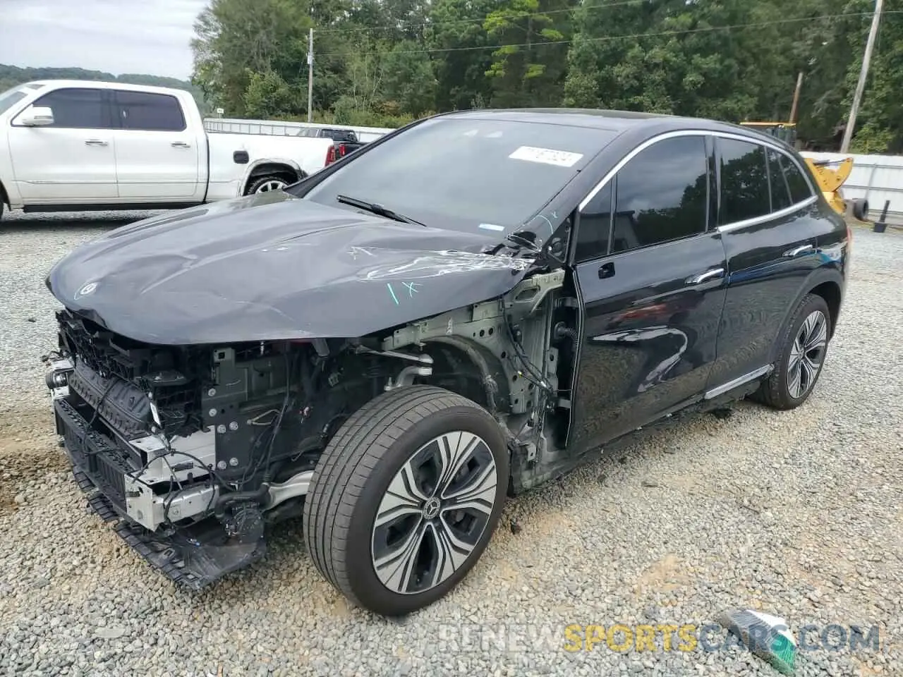1 Photograph of a damaged car 4JGGM2BB3PA025200 MERCEDES-BENZ EQE SUV 35 2023