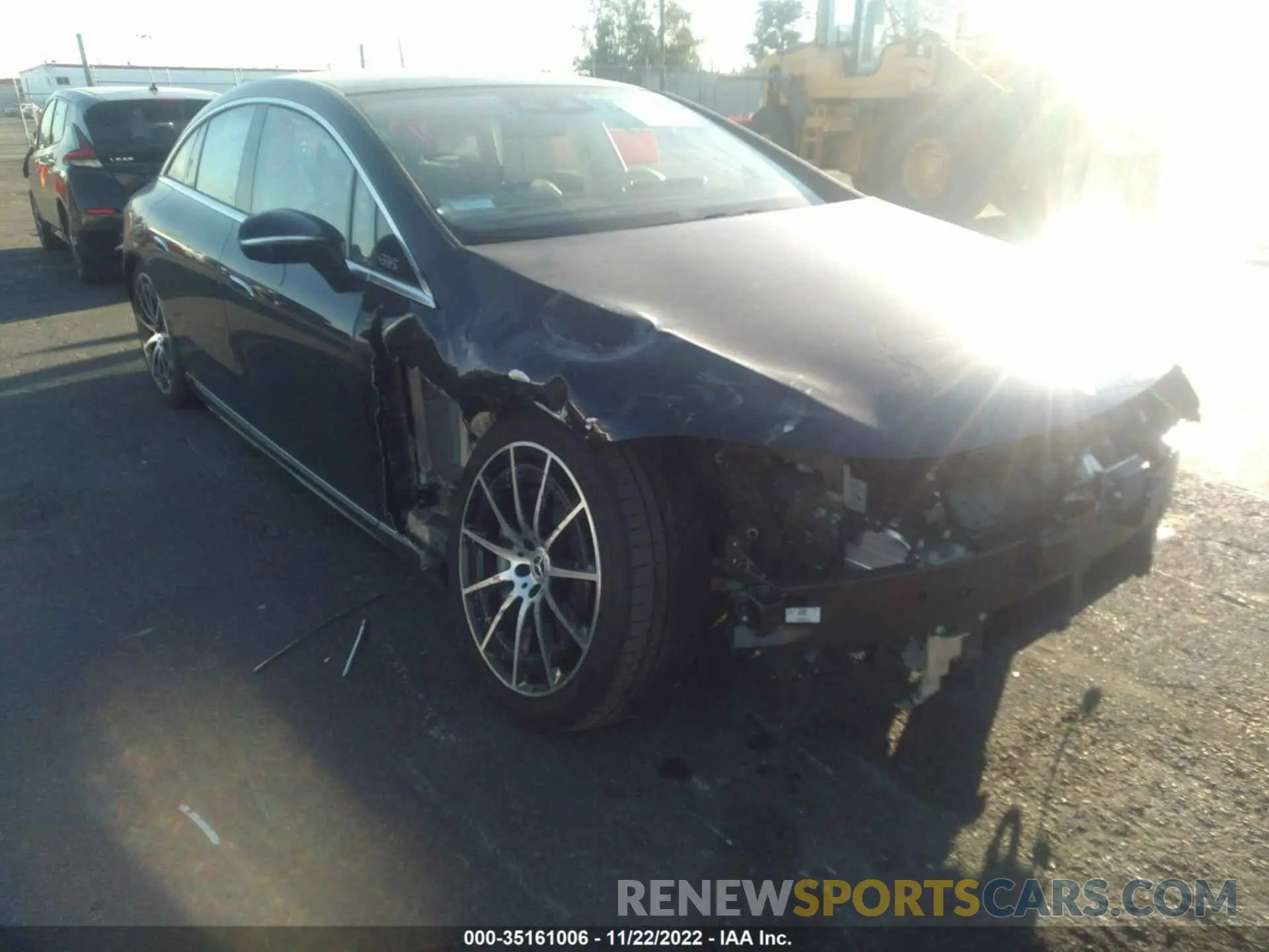 1 Фотография поврежденного автомобиля W1KCG2DB3NA003756 MERCEDES-BENZ EQS 2022