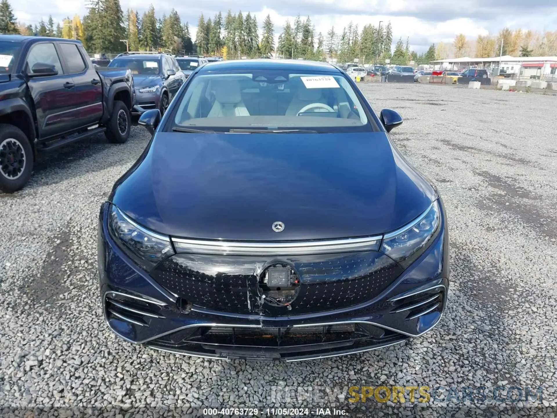 13 Photograph of a damaged car W1KCG2DB3NA004356 MERCEDES-BENZ EQS 450+ 2022