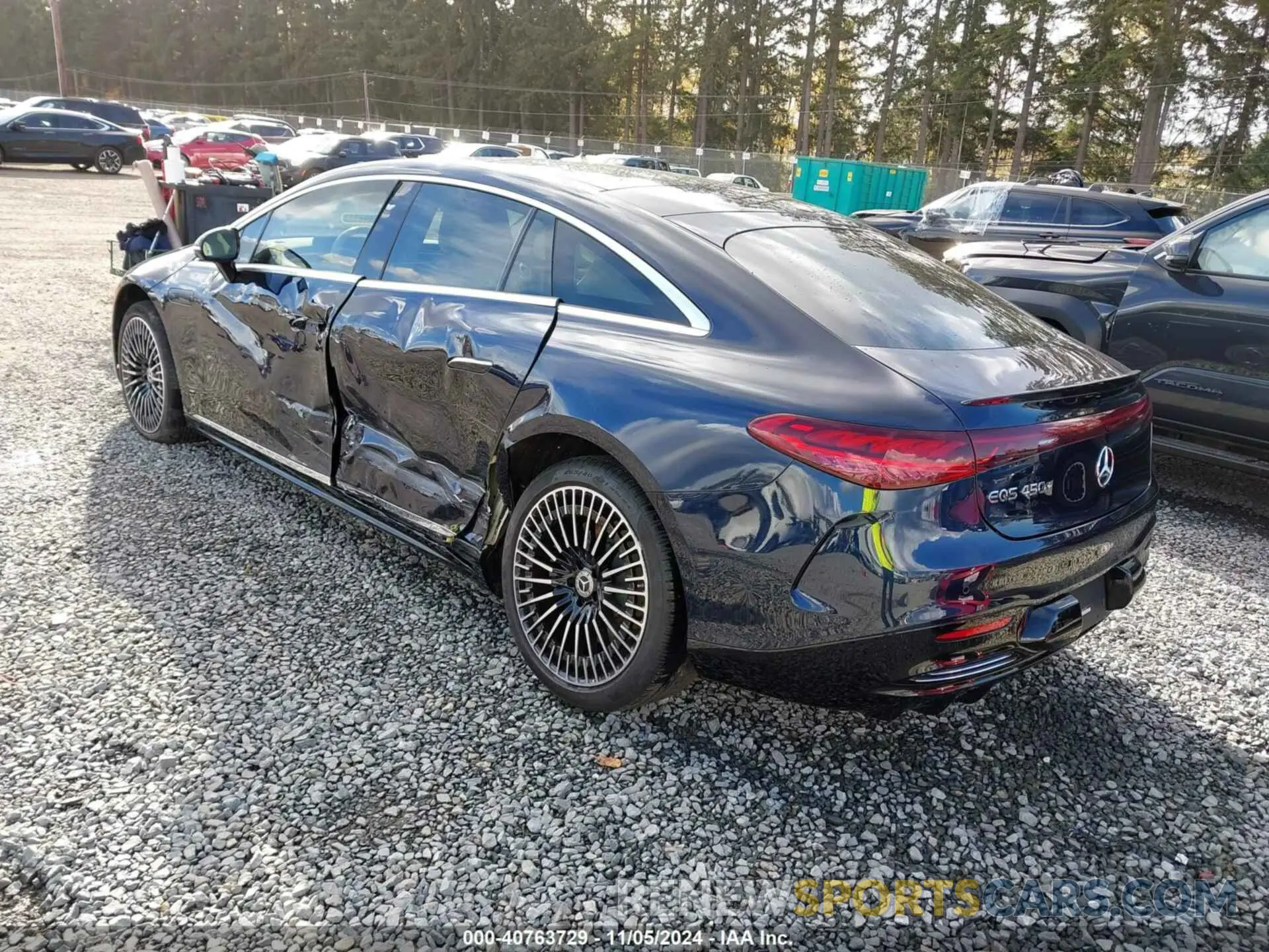 3 Photograph of a damaged car W1KCG2DB3NA004356 MERCEDES-BENZ EQS 450+ 2022