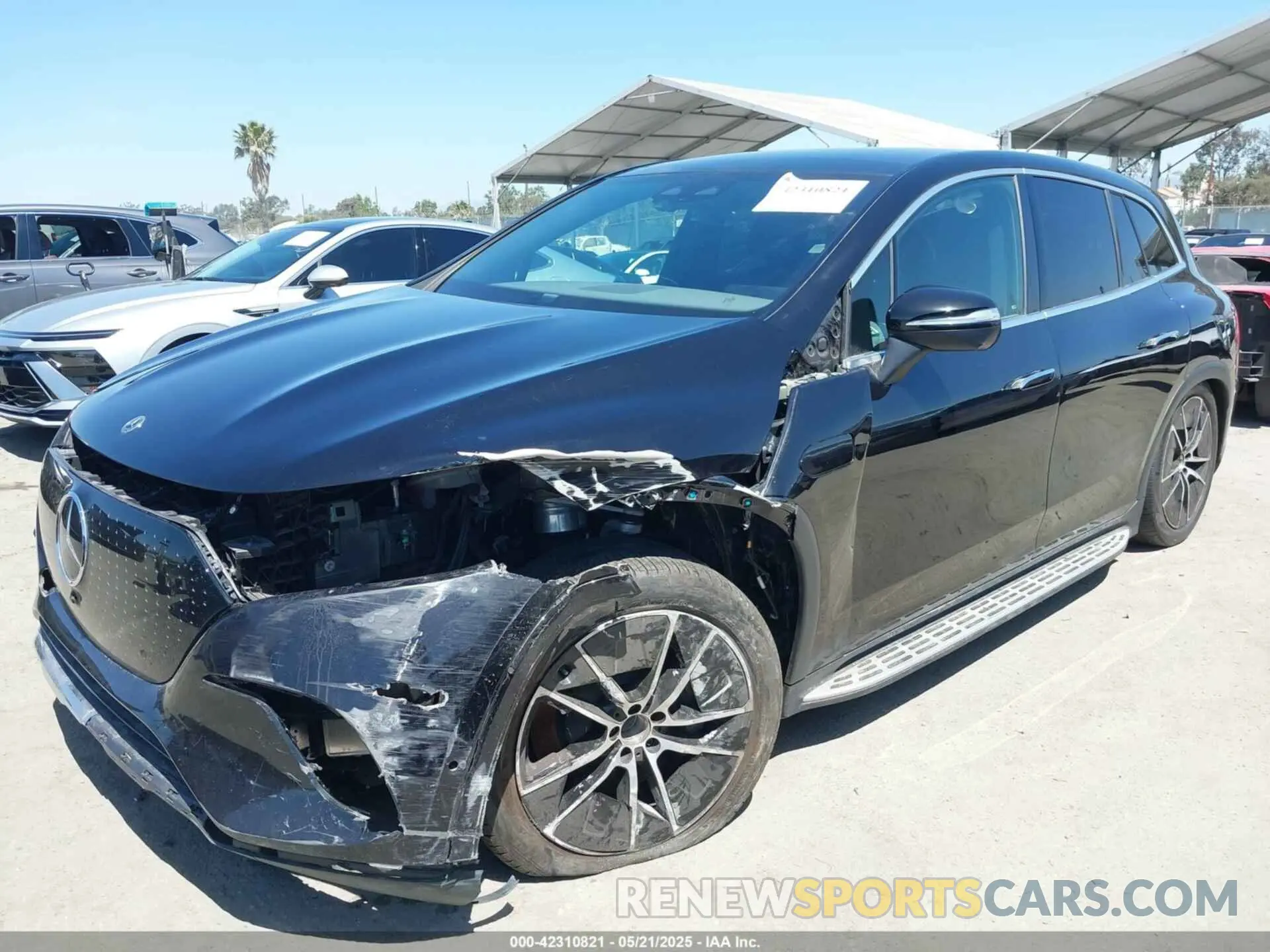 2 Photograph of a damaged car 4JGDM2DB2PA029836 MERCEDES-BENZ EQS 450+ SUV 2023