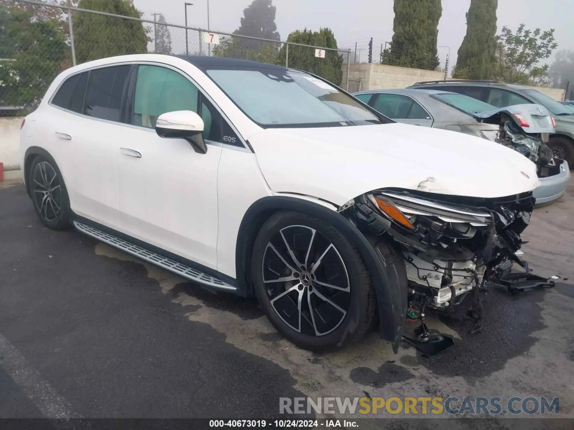 1 Photograph of a damaged car 4JGDM2DB8PA003435 MERCEDES-BENZ EQS 450+ SUV 2023