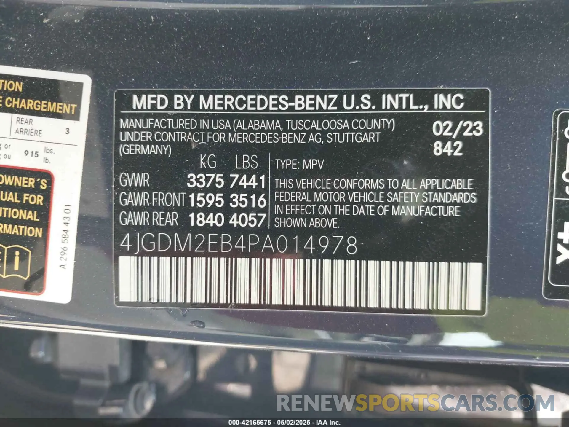 9 Фотография поврежденного автомобиля 4JGDM2EB4PA014978 MERCEDES-BENZ EQS 450 SUV 2023