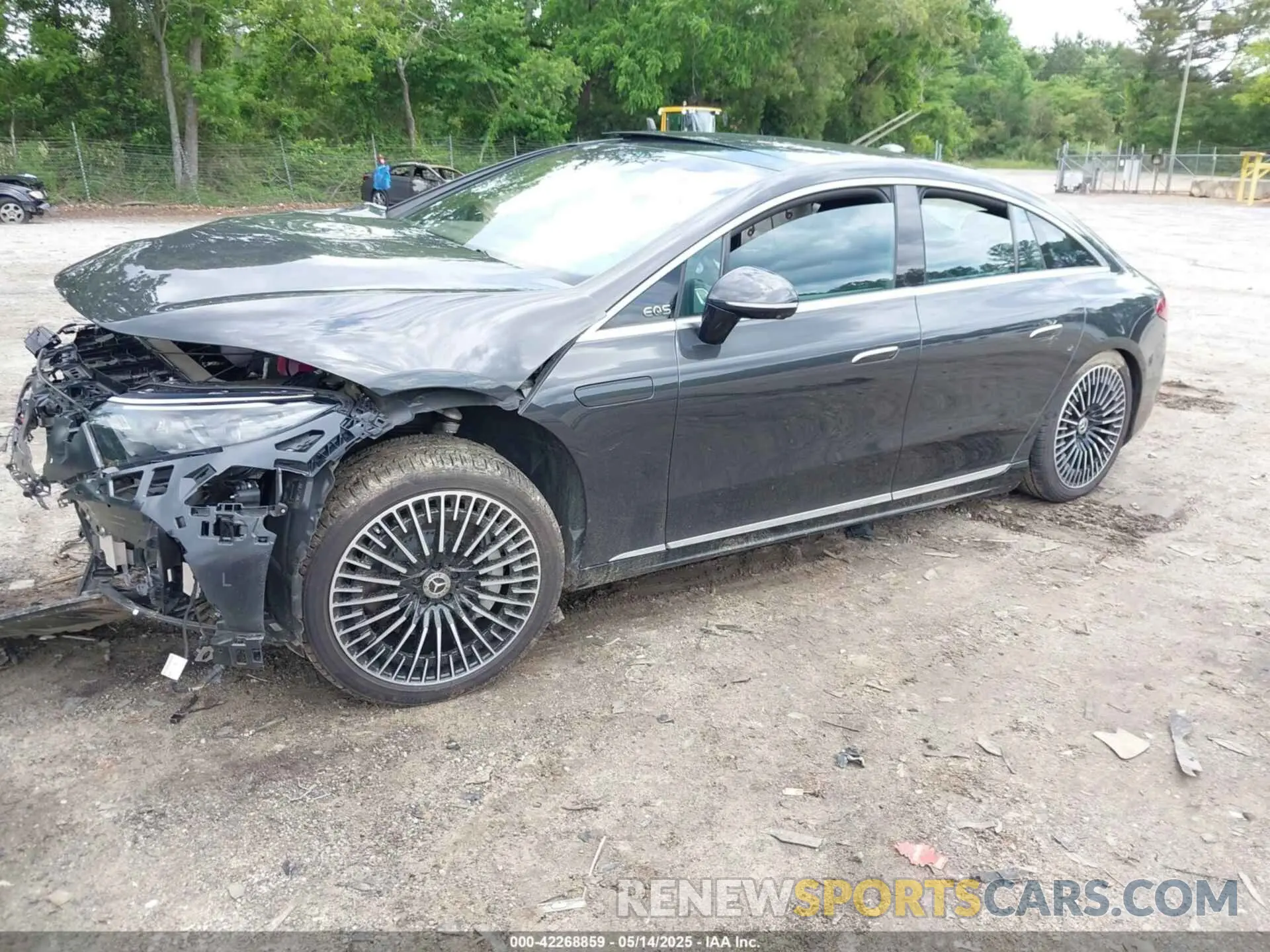 2 Фотография поврежденного автомобиля W1KCG4EB8PA024132 MERCEDES-BENZ EQS 580 2023
