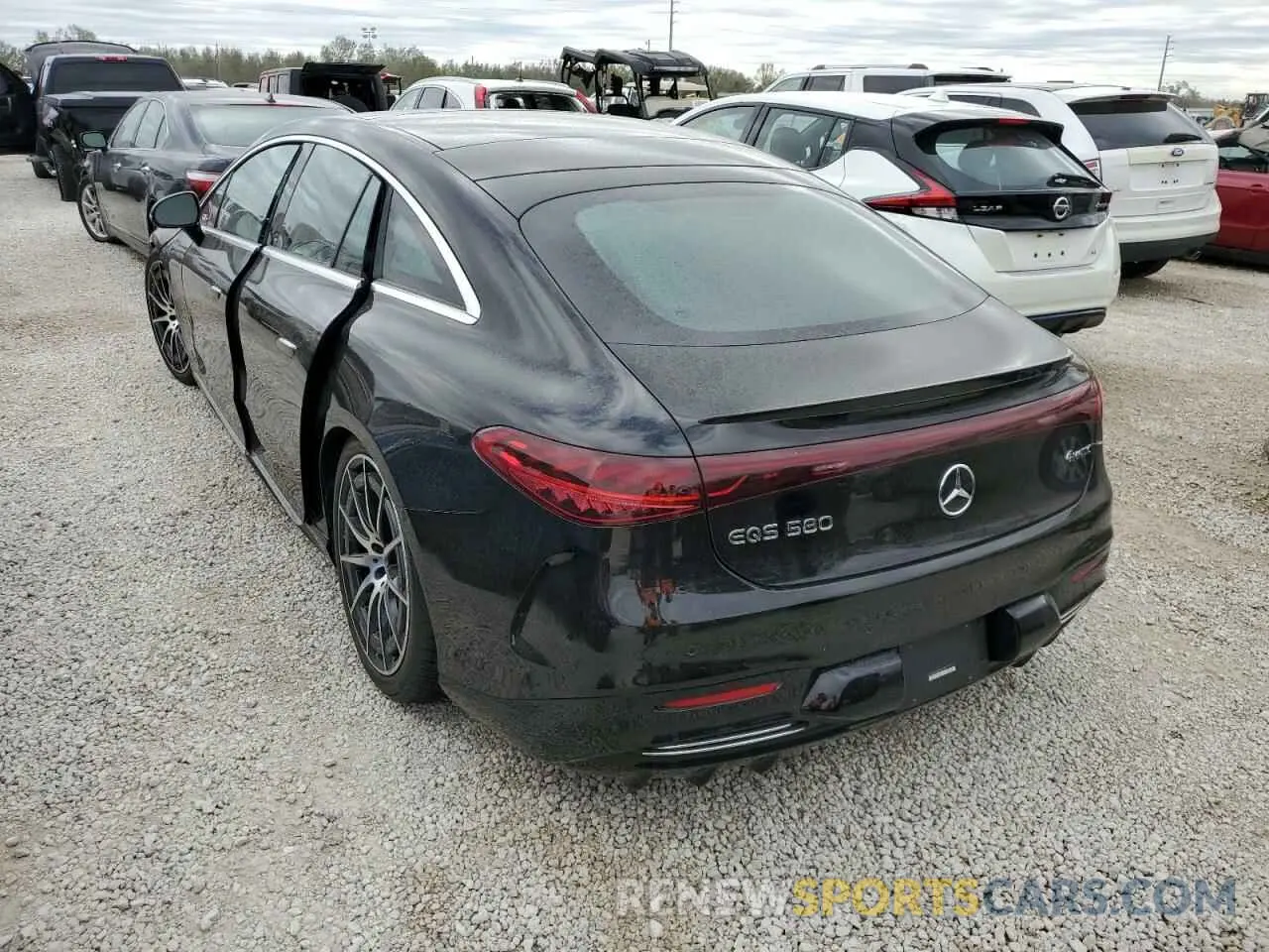 3 Photograph of a damaged car W1KCG4EB6NA005186 MERCEDES-BENZ EQS 580 4M 2022