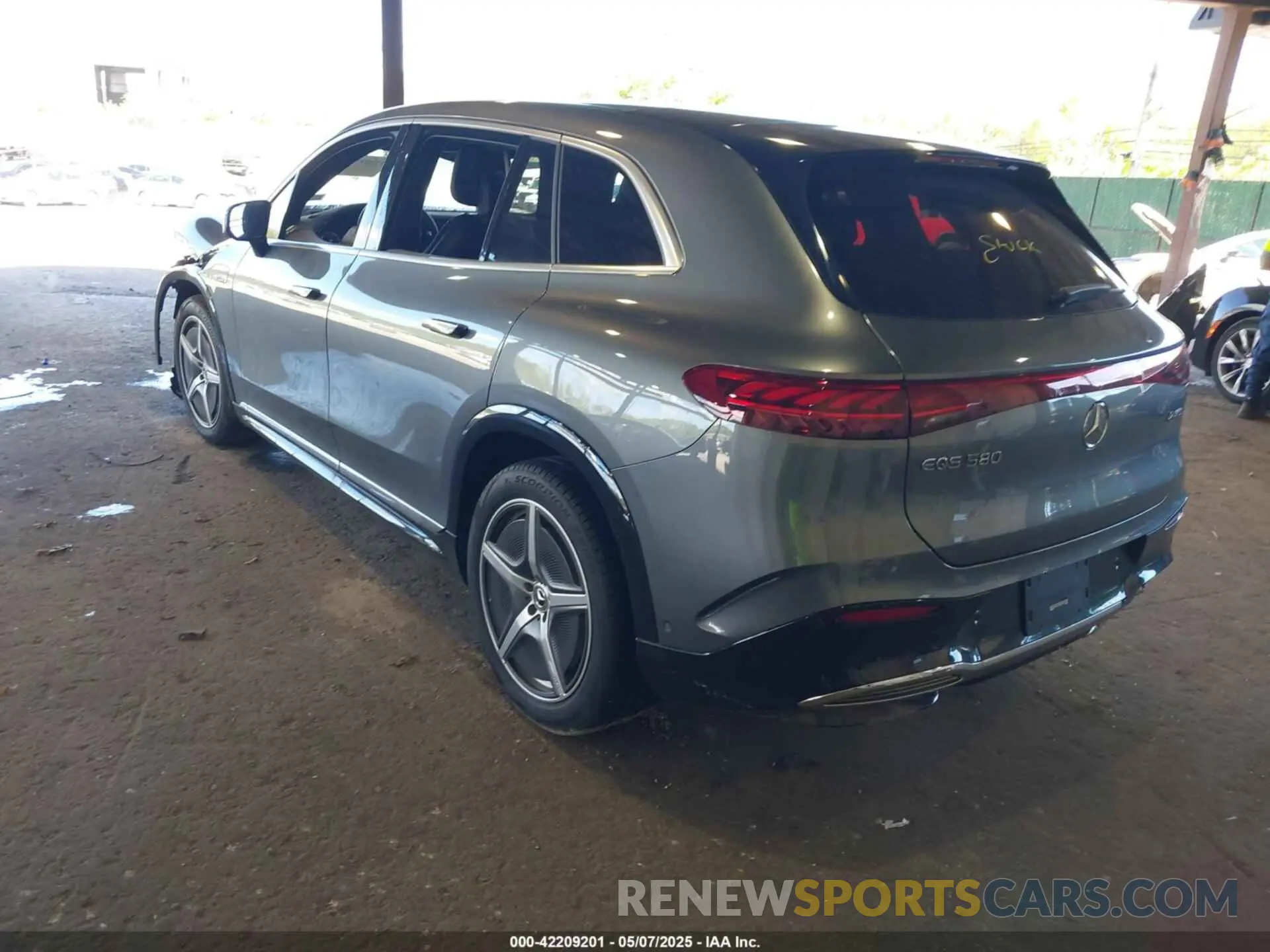 3 Фотография поврежденного автомобиля 4JGDM4EB3PA012585 MERCEDES-BENZ EQS 580 SUV 2023