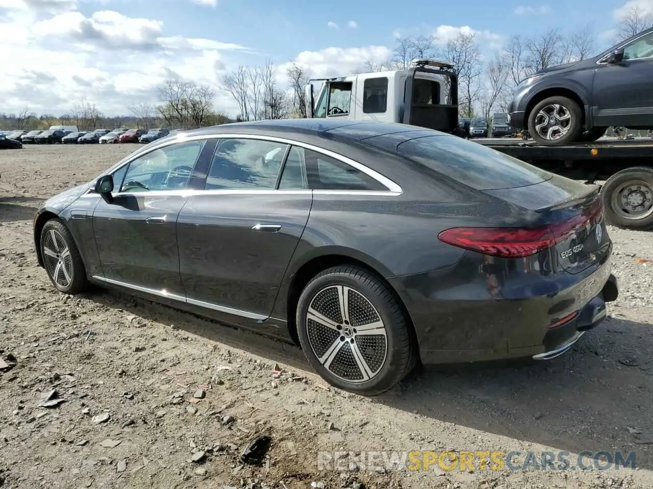 2 Фотография поврежденного автомобиля W1KCG2DB2NA011816 MERCEDES-BENZ EQS SEDAN 2022