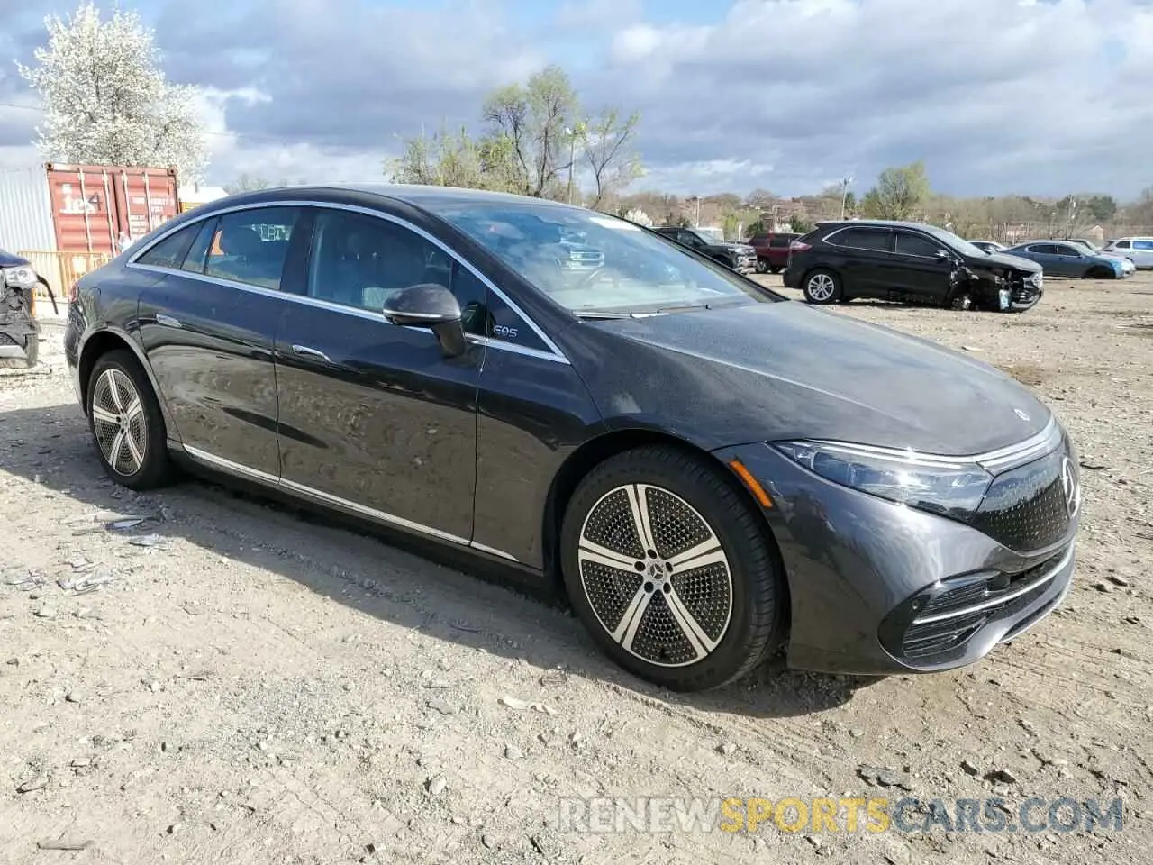 4 Фотография поврежденного автомобиля W1KCG2DB2NA011816 MERCEDES-BENZ EQS SEDAN 2022