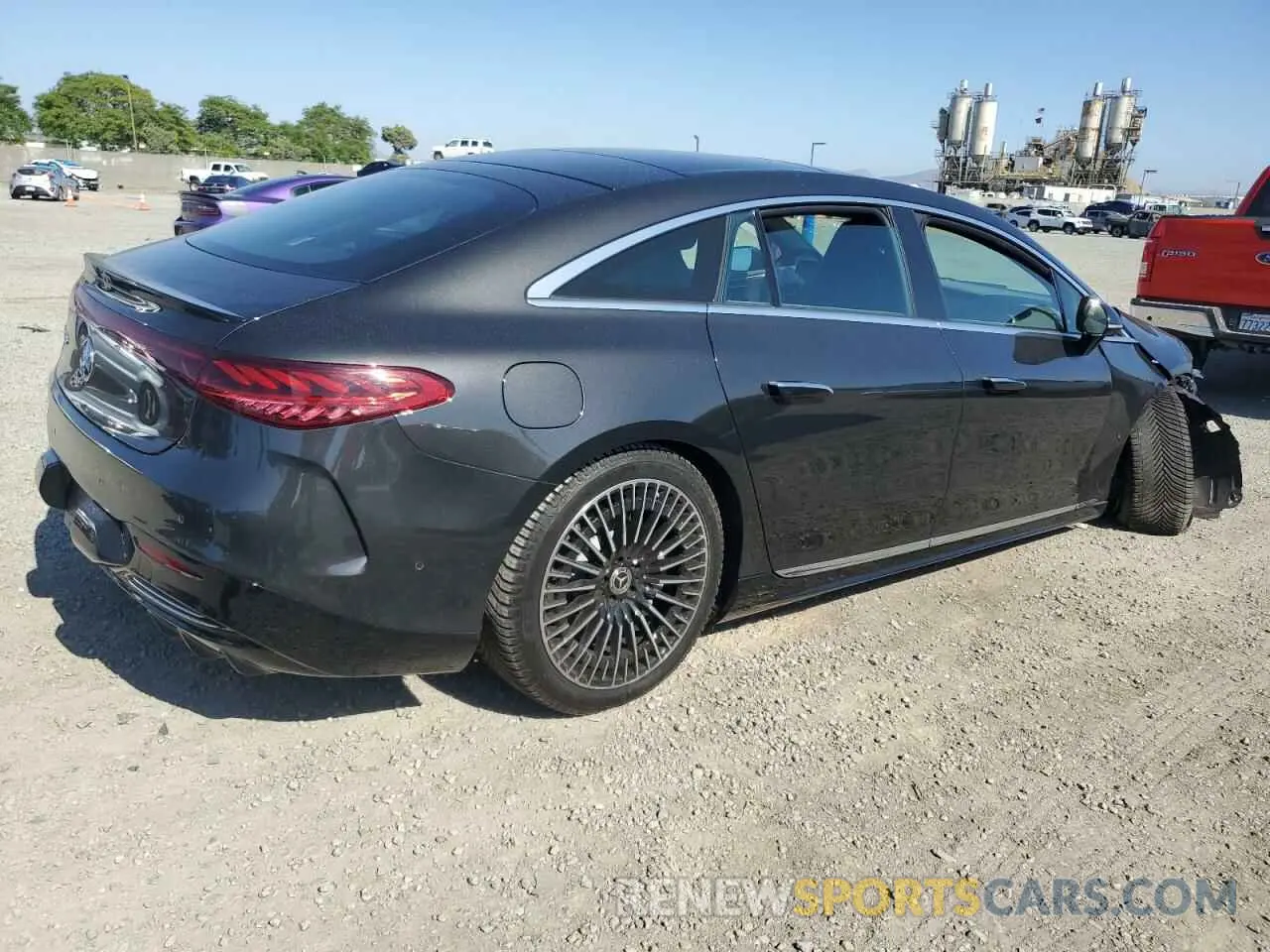3 Фотография поврежденного автомобиля W1KCG2DB2NA014795 MERCEDES-BENZ EQS SEDAN 2022