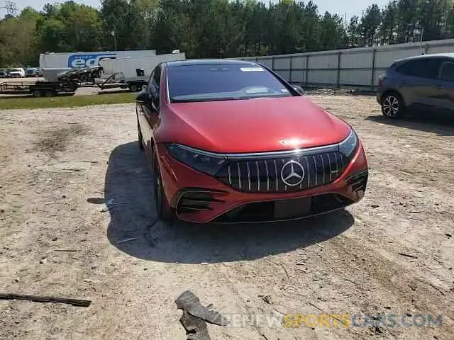 13 Photograph of a damaged car W1KCG5FB1NA009022 MERCEDES-BENZ EQS SEDAN 2022
