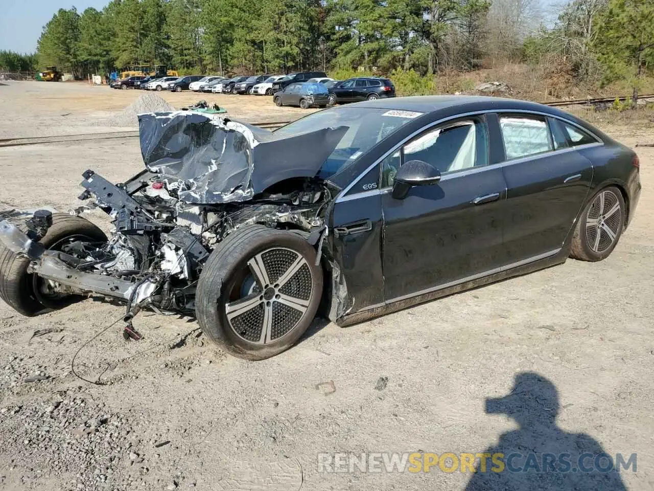 1 Photograph of a damaged car W1KCG2DB2PA024164 MERCEDES-BENZ EQS SEDAN 2023