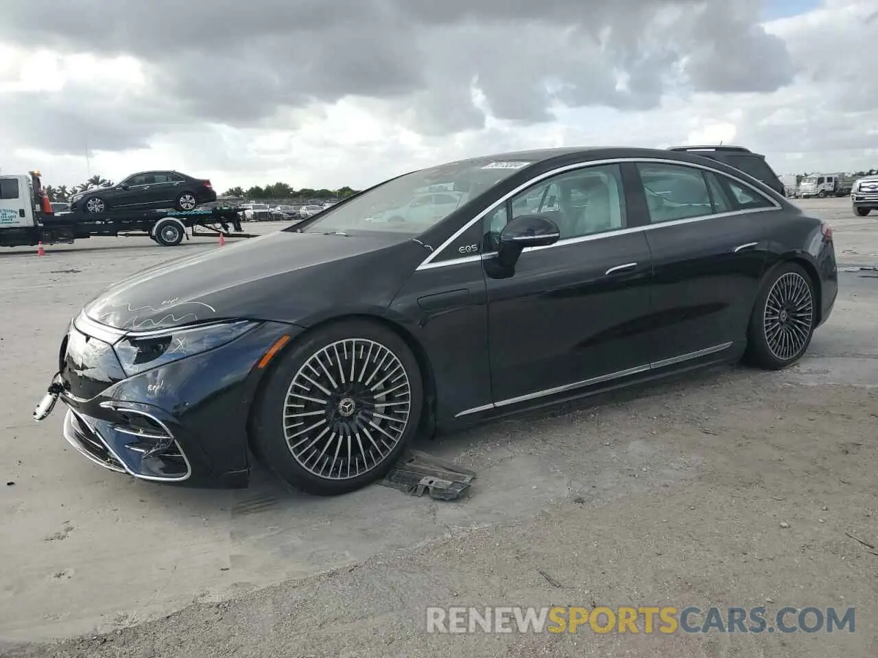1 Photograph of a damaged car W1KCG2DB2PA034984 MERCEDES-BENZ EQS SEDAN 2023