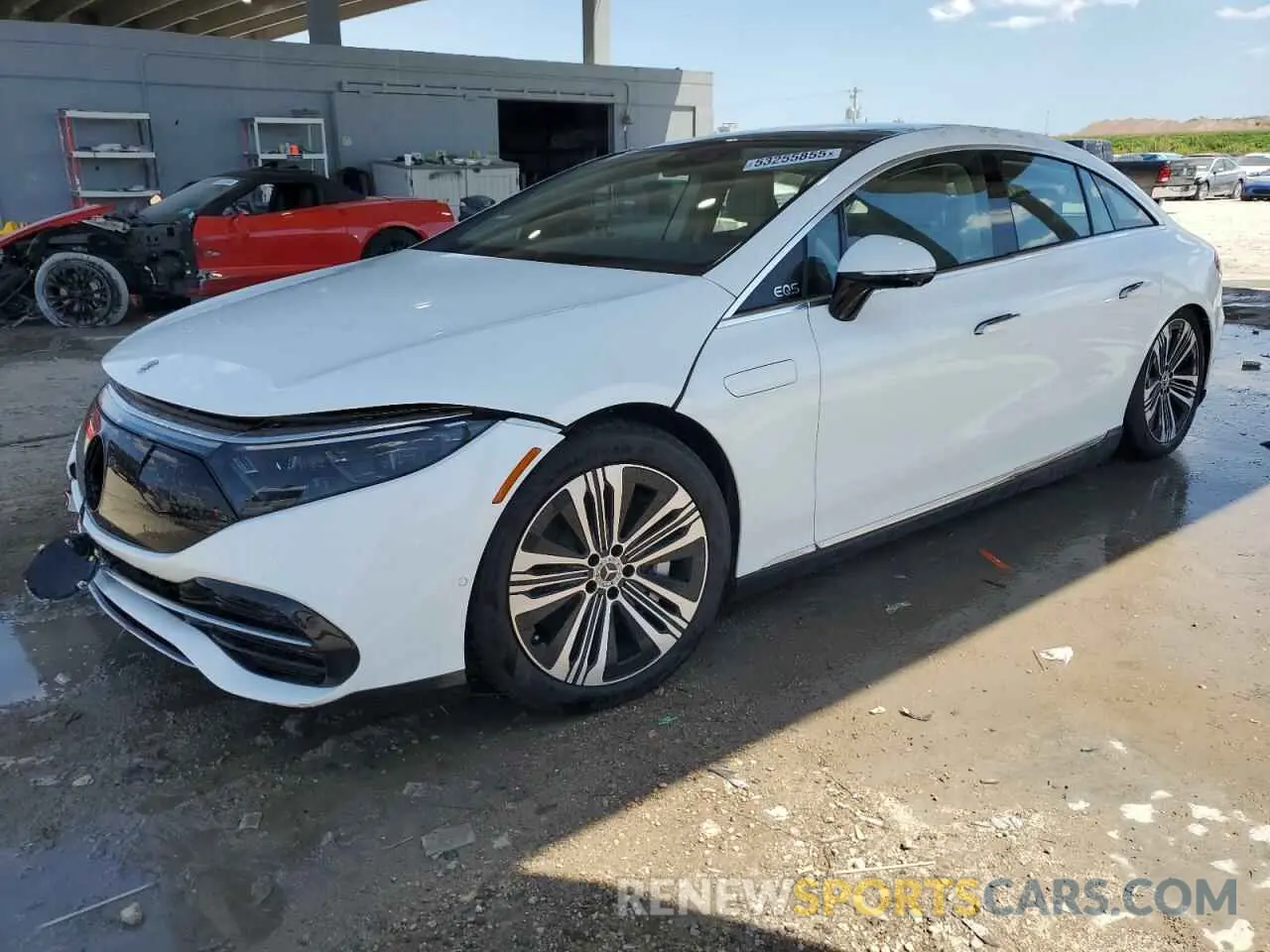1 Photograph of a damaged car W1KCG2DB4PA028894 MERCEDES-BENZ EQS SEDAN 2023