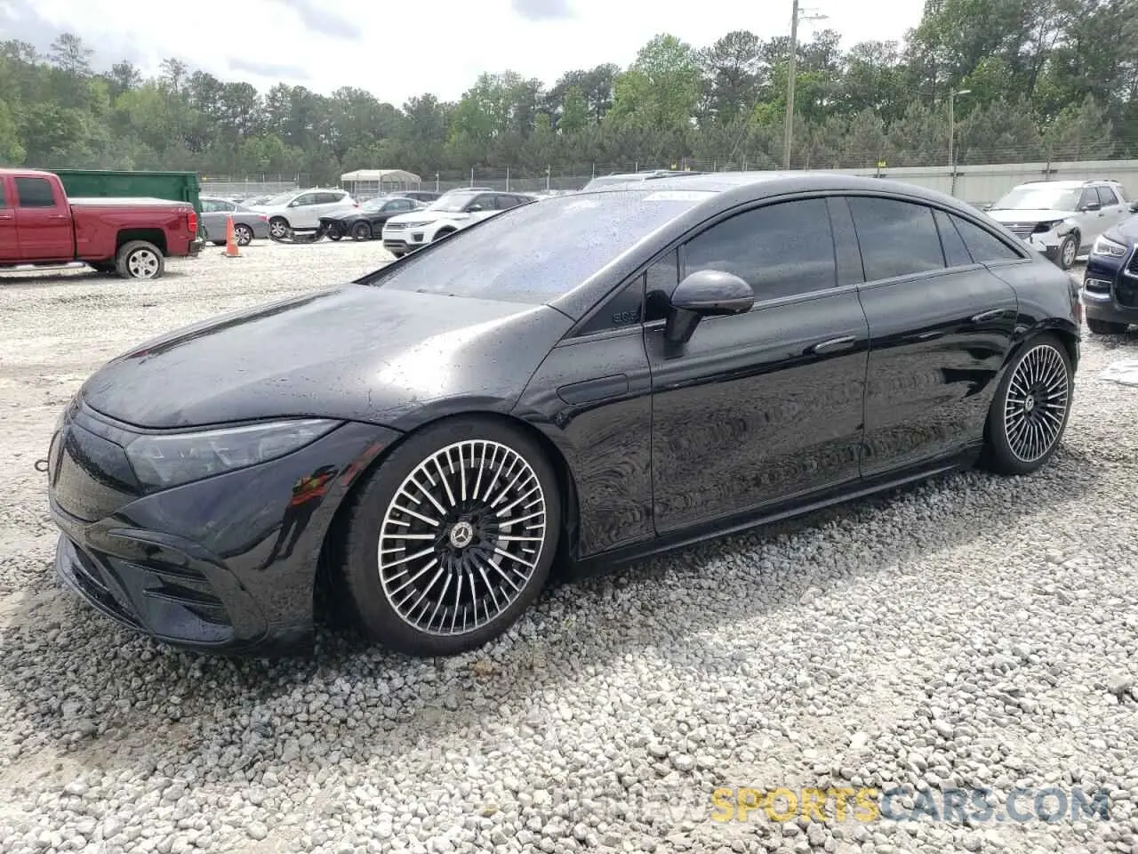 1 Photograph of a damaged car W1KCG4EB3PA034504 MERCEDES-BENZ EQS SEDAN 2023