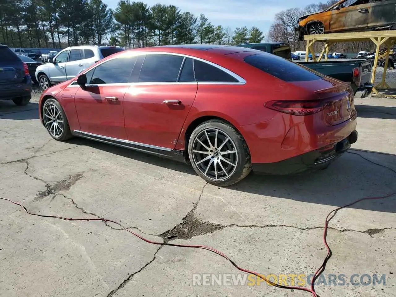 2 Photograph of a damaged car W1KCG4EB9PA028206 MERCEDES-BENZ EQS SEDAN 2023